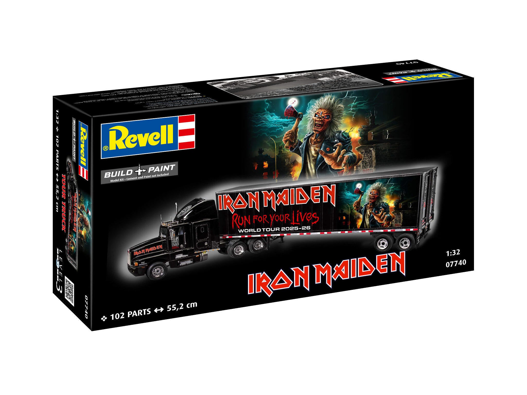 Maquette Revell 07740 Tour Truck "Iron Maiden" (50th Anniversary)