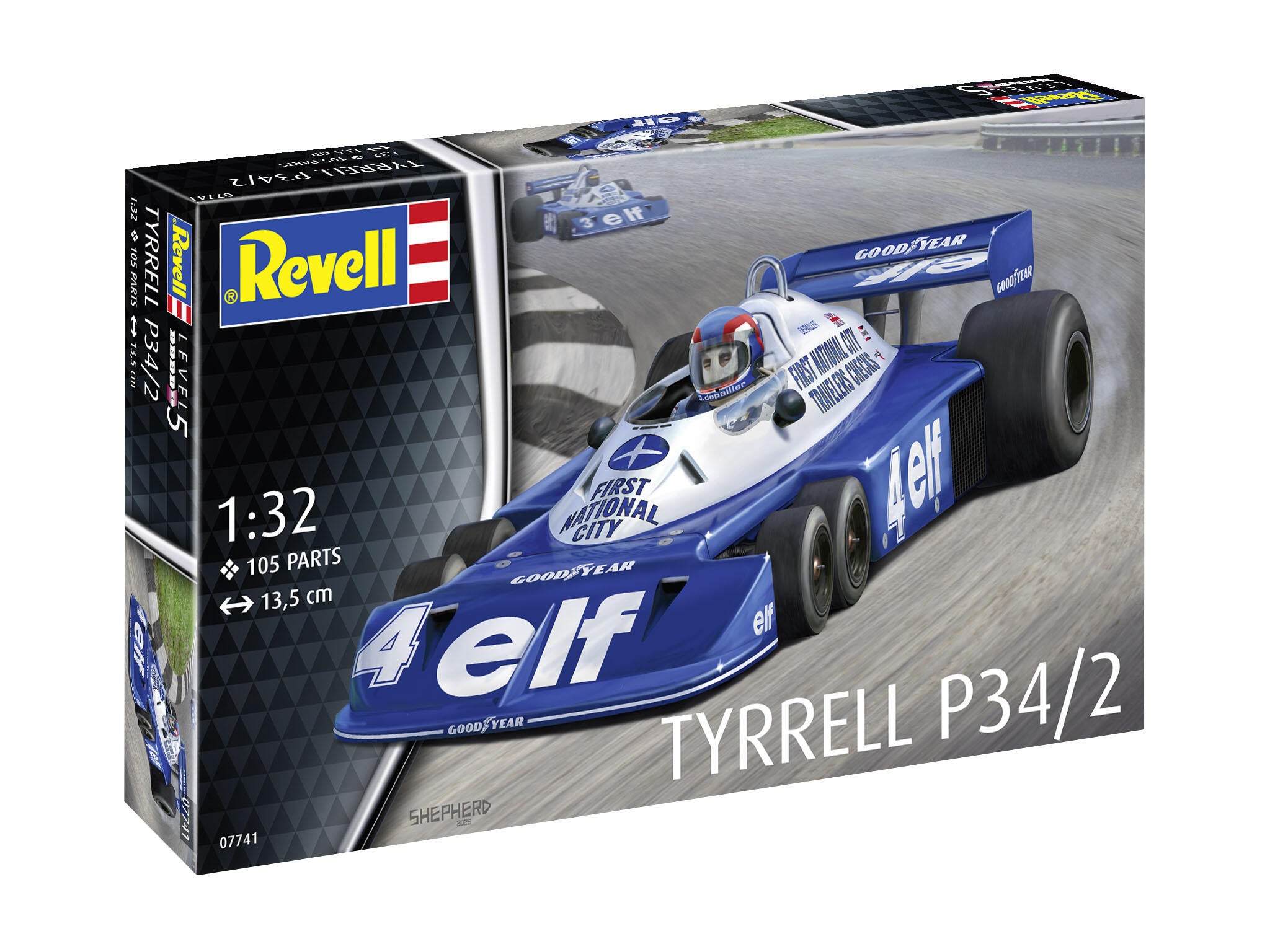 Maquette voiture Revell 07741 Tyrrell P34/2 6-Wheeler