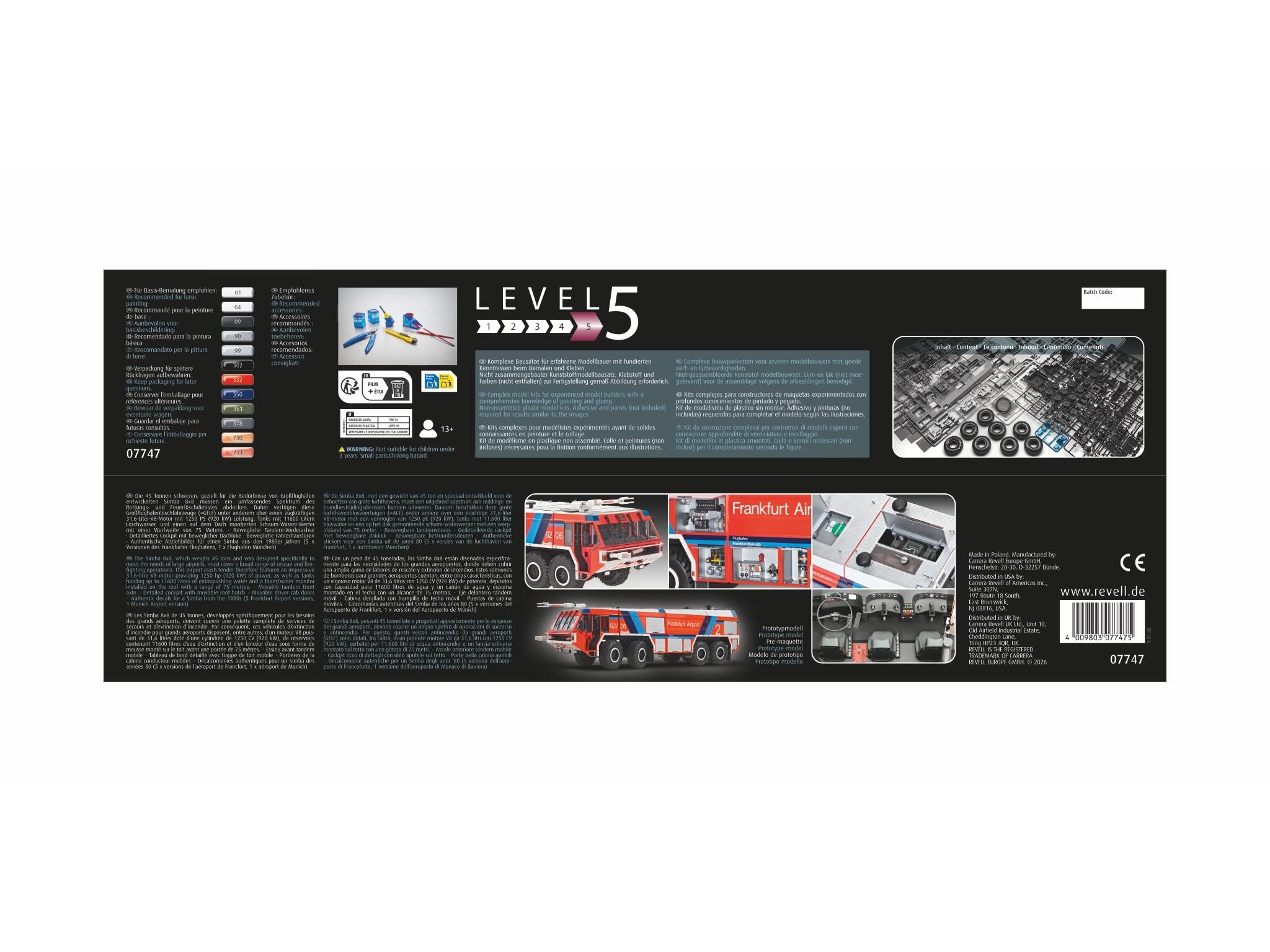 Maquette Revell 07747 GFLF Simba 8x8