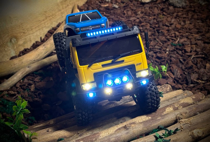Absima HobbyPlus CR-18P "Tow Truck ARKTOS 6x6" jaune RTR 1/18 - HBP1810430