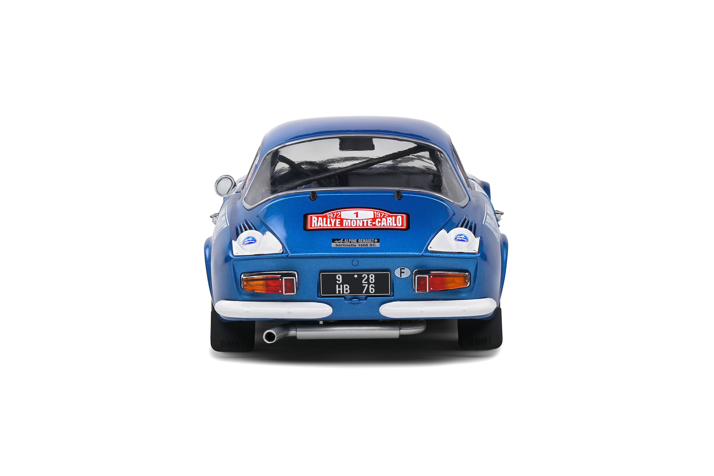 Solido S1804210 miniature collection 1/18 Alpine A110 1600S Rallye Monte Carlo 1972 – #1 Therier/Roure - Breizh Modélisme.