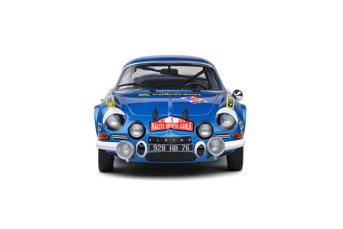 Solido S1804210 miniature collection 1/18 Alpine A110 1600S Rallye Monte Carlo 1972 – #1 Therier/Roure - Breizh Modélisme.