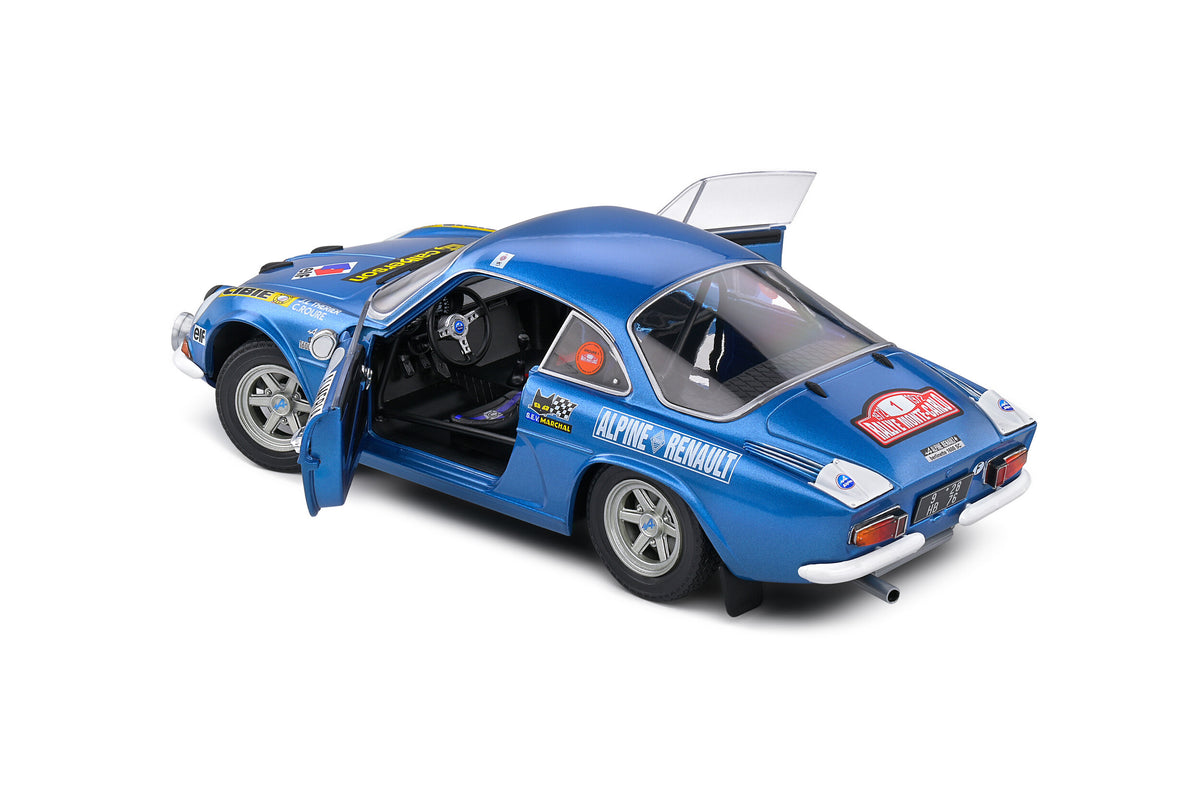 Solido S1804210 miniature collection 1/18 Alpine A110 1600S Rallye Monte Carlo 1972 – #1 Therier/Roure - Breizh Modélisme.