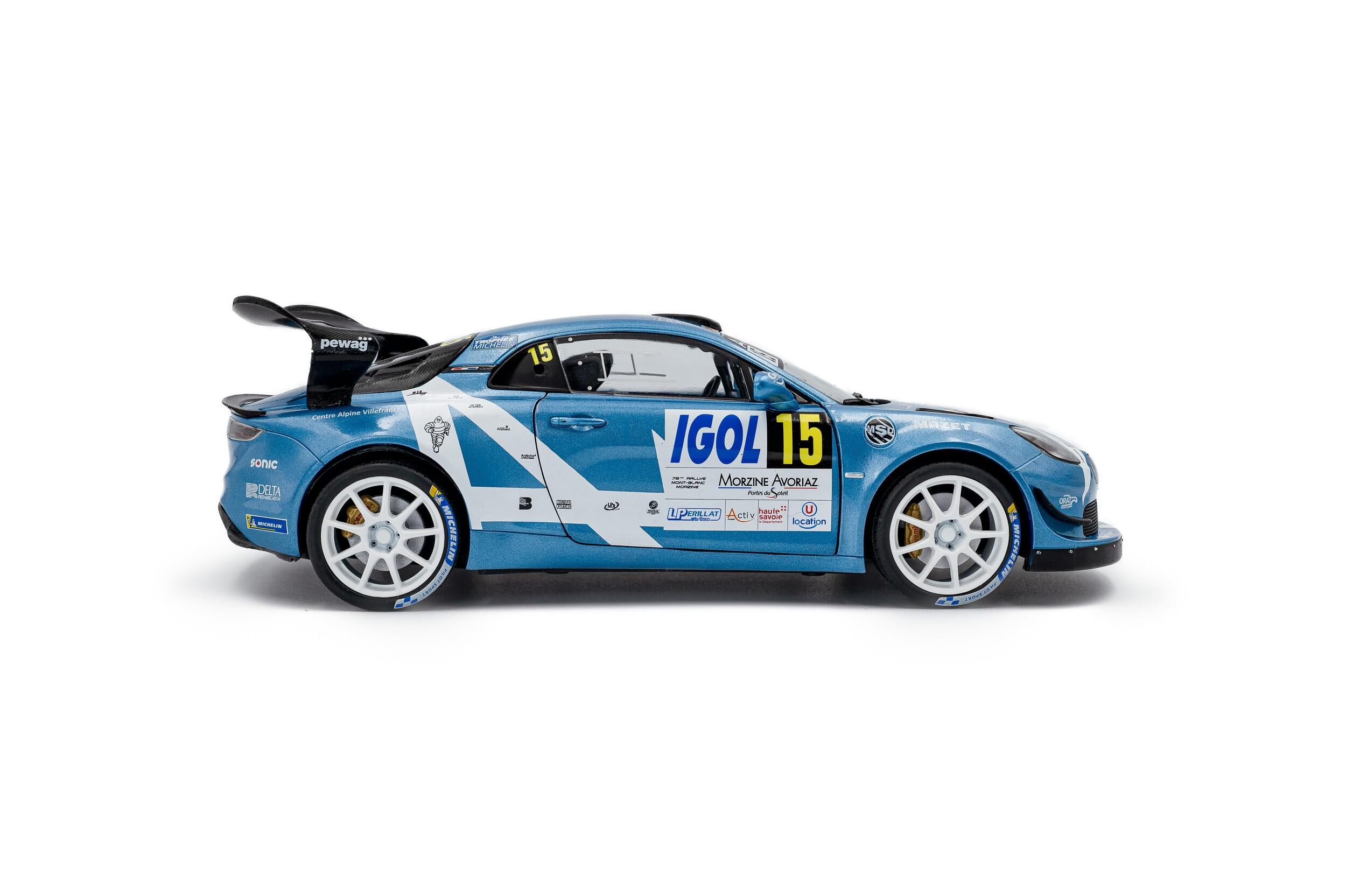 Solido S1801631 Voiture miniature collection 1/18 Alpine A110 RGT