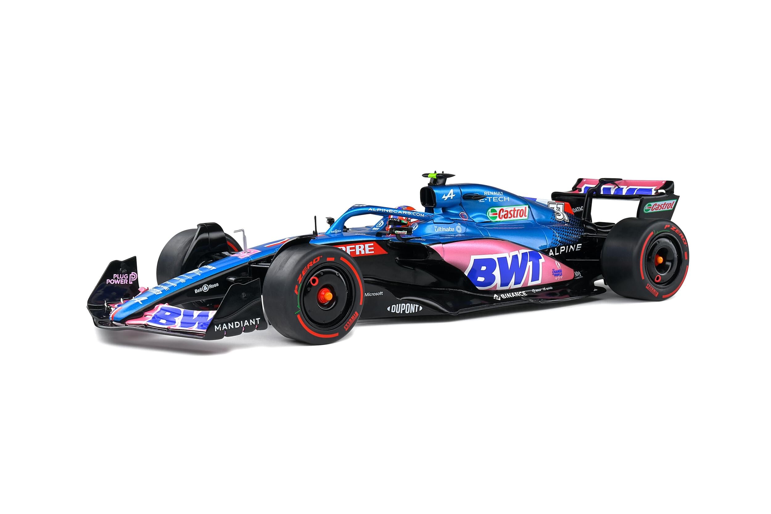 Solido S1808804 Voiture miniature collection 1/18 Alpine A522 – Australia GP – 2022 – E.Ocon