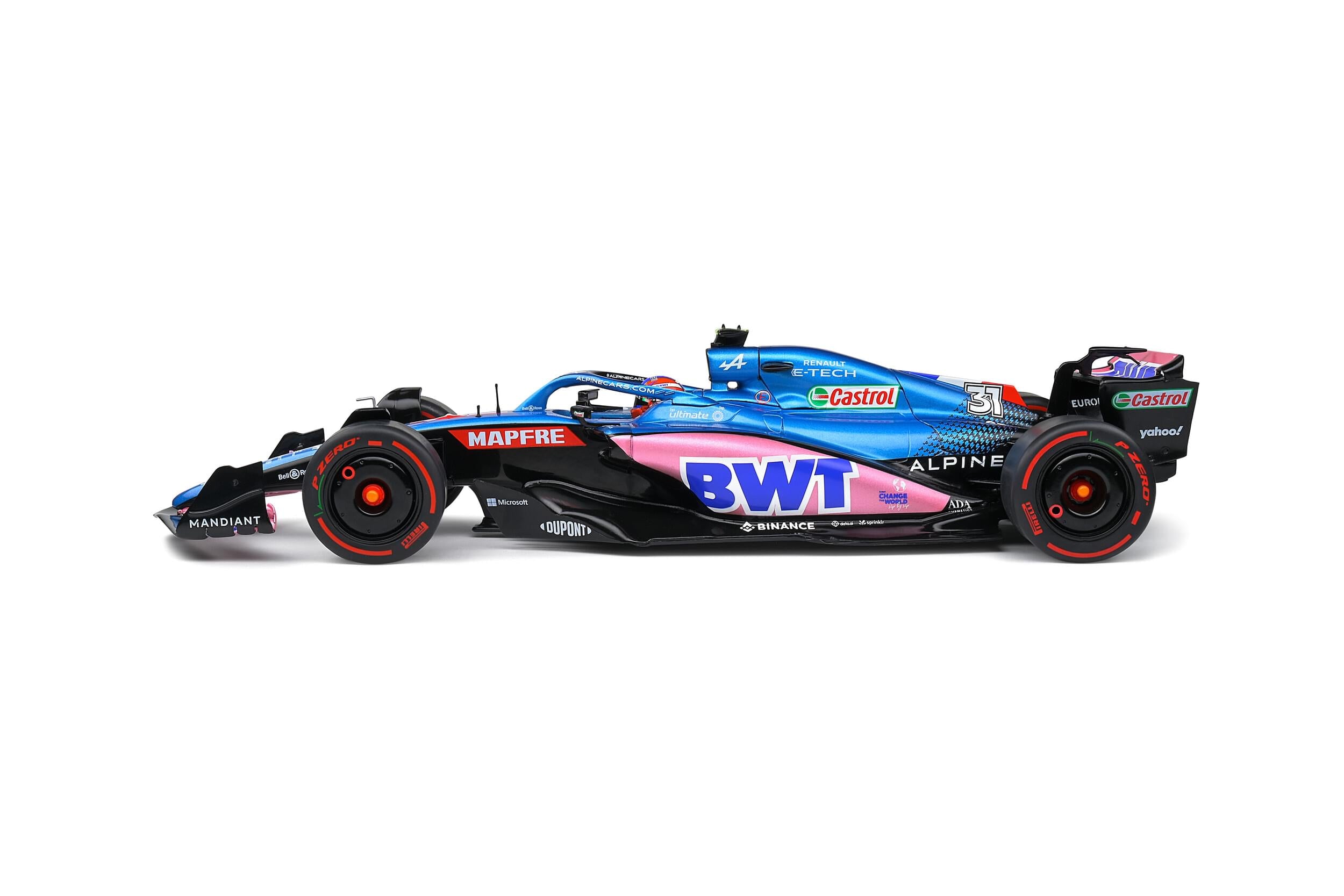 Solido S1808804 Voiture miniature collection 1/18 Alpine A522 – Australia GP – 2022 – E.Ocon