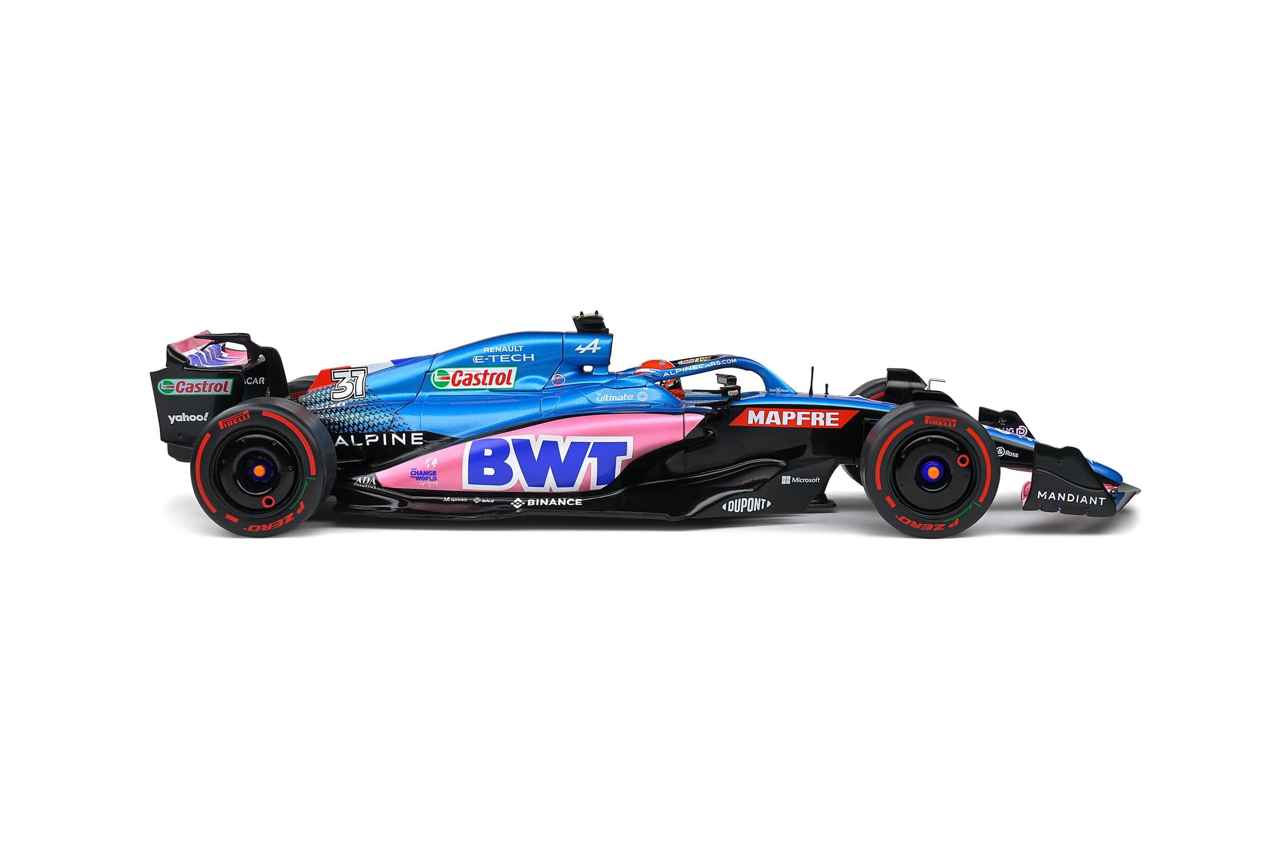 Solido S1808804 Voiture miniature collection 1/18 Alpine A522 – Australia GP – 2022 – E.Ocon