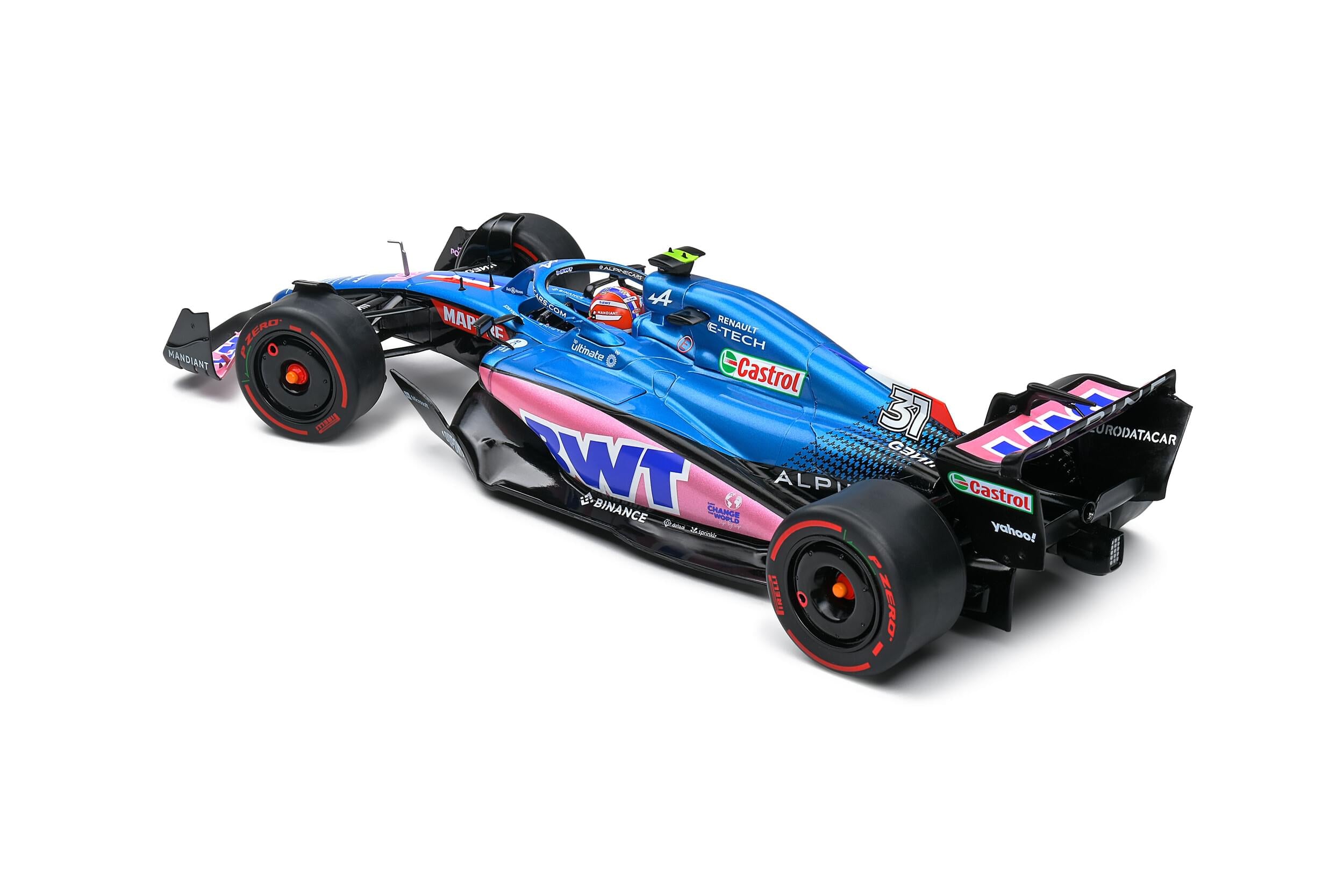 Solido S1808804 Voiture miniature collection 1/18 Alpine A522 – Australia GP – 2022 – E.Ocon