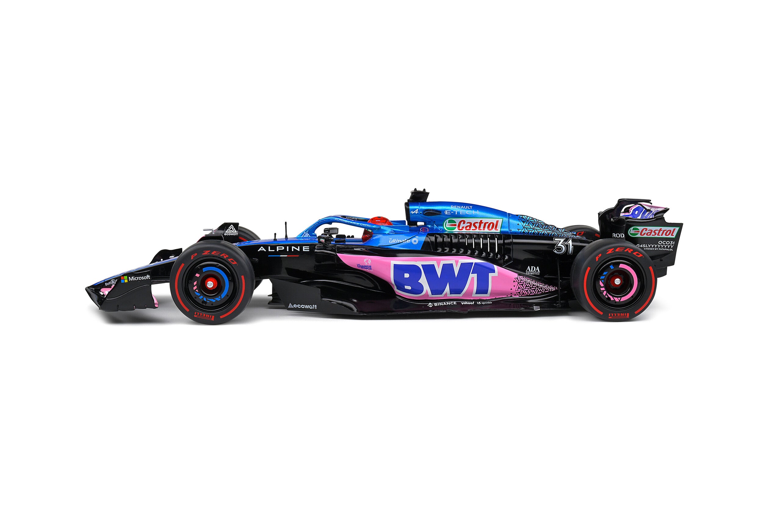 Solido S1811001 Voiture miniature collection 1/18 Alpine A523 – Monaco GP – 2023 – E.OCON