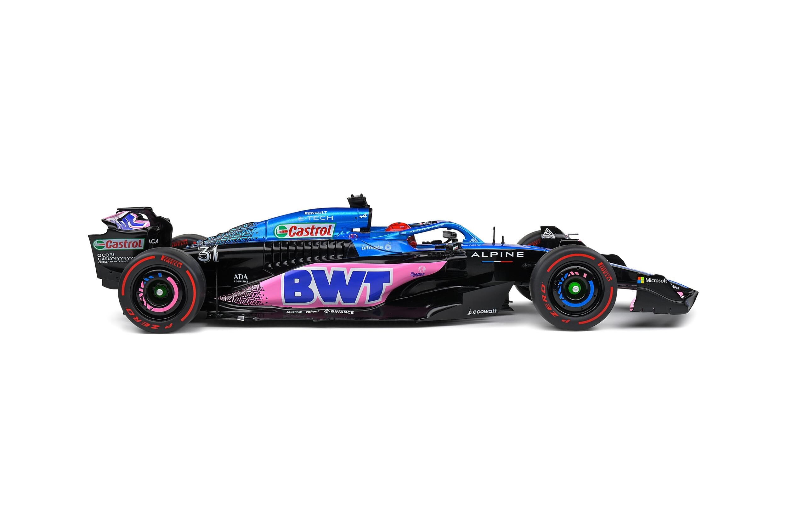 Solido S1811001 Voiture miniature collection 1/18 Alpine A523 – Monaco GP – 2023 – E.OCON