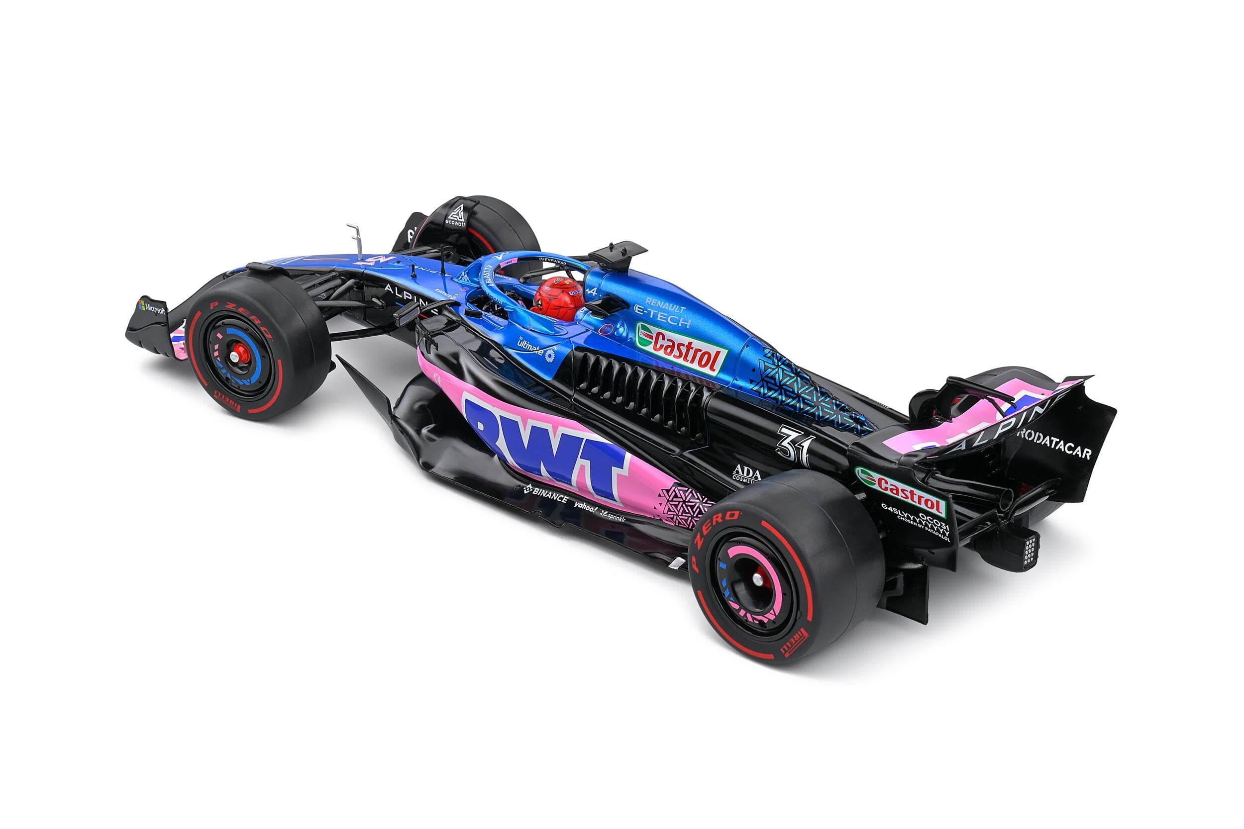 Solido S1811001 Voiture miniature collection 1/18 Alpine A523 – Monaco GP – 2023 – E.OCON