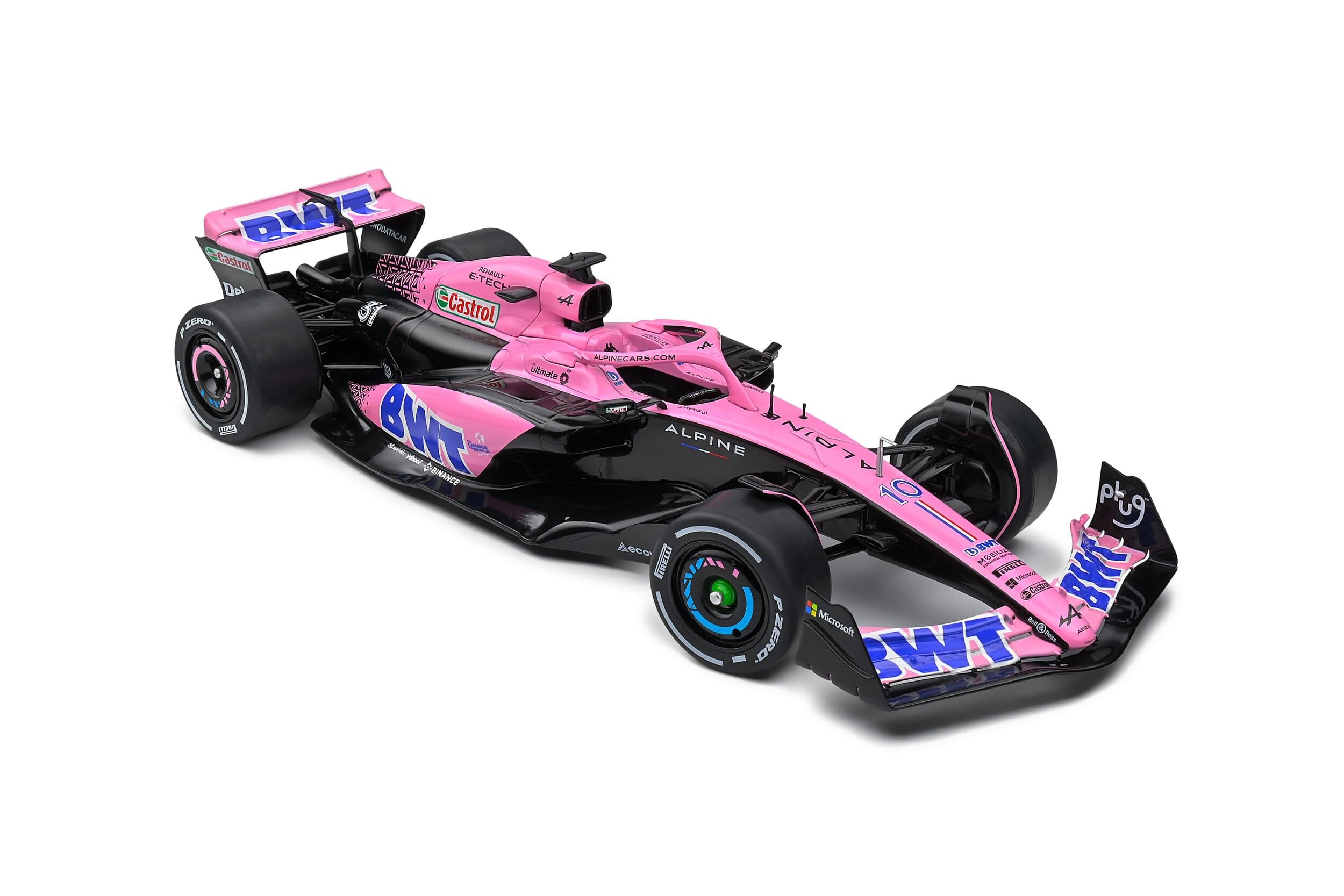 Solido S1808806 Voiture miniature collection 1/18 Alpine A523 Presentation version – Pink Edition – 2023