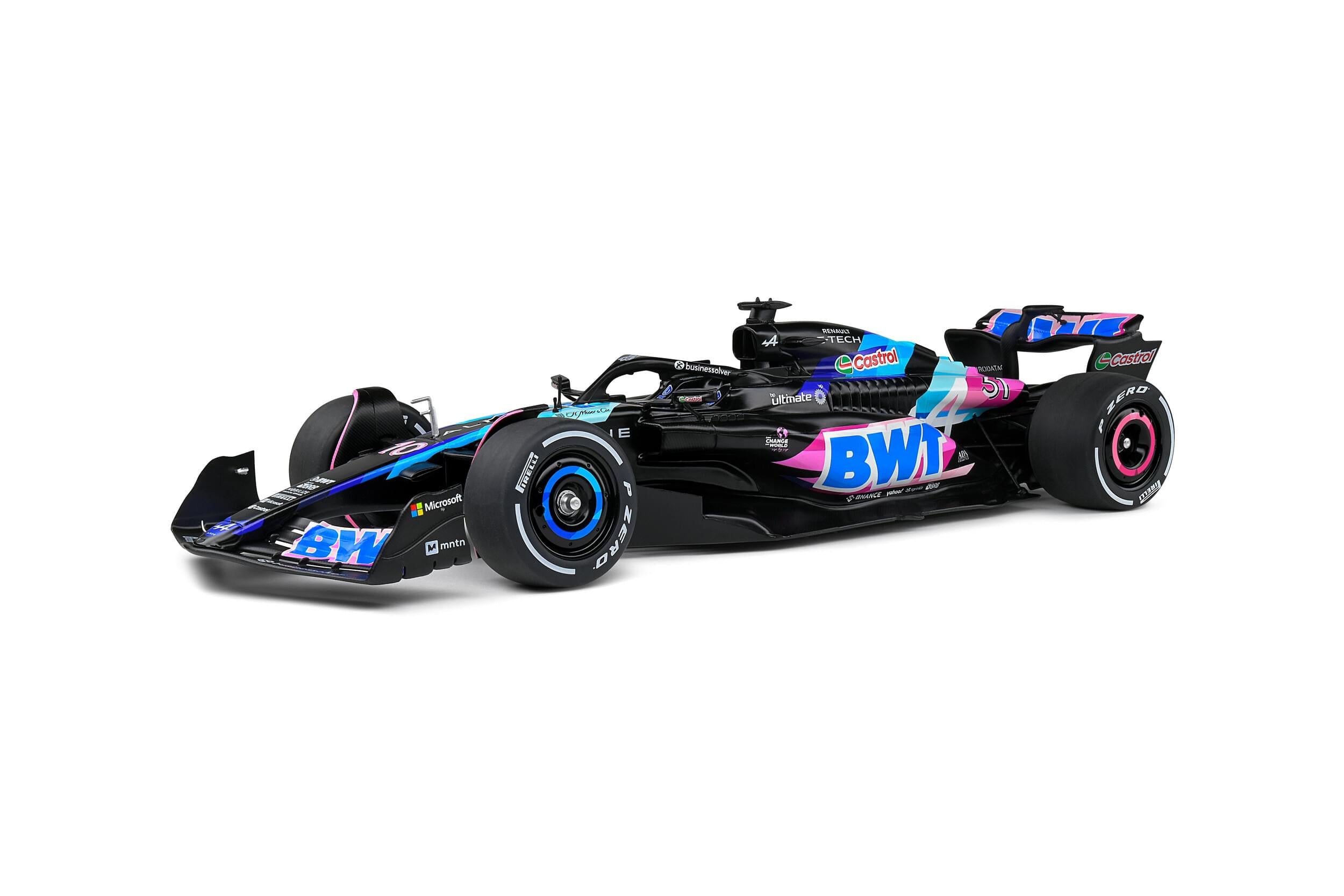 Solido S1811003 Voiture miniature collection 1/18 Alpine Alpine A524 Presentation – 2024 – E.OCON