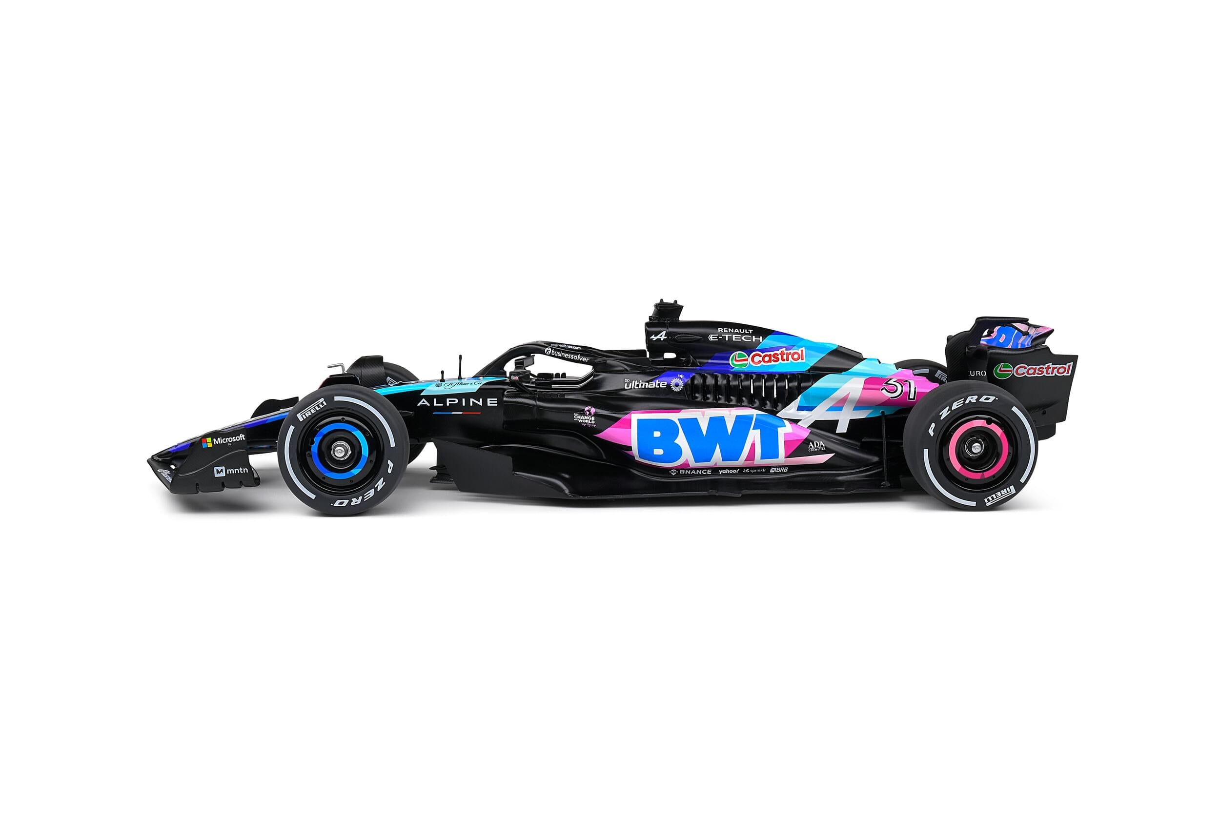 Solido S1811003 Voiture miniature collection 1/18 Alpine Alpine A524 Presentation – 2024 – E.OCON