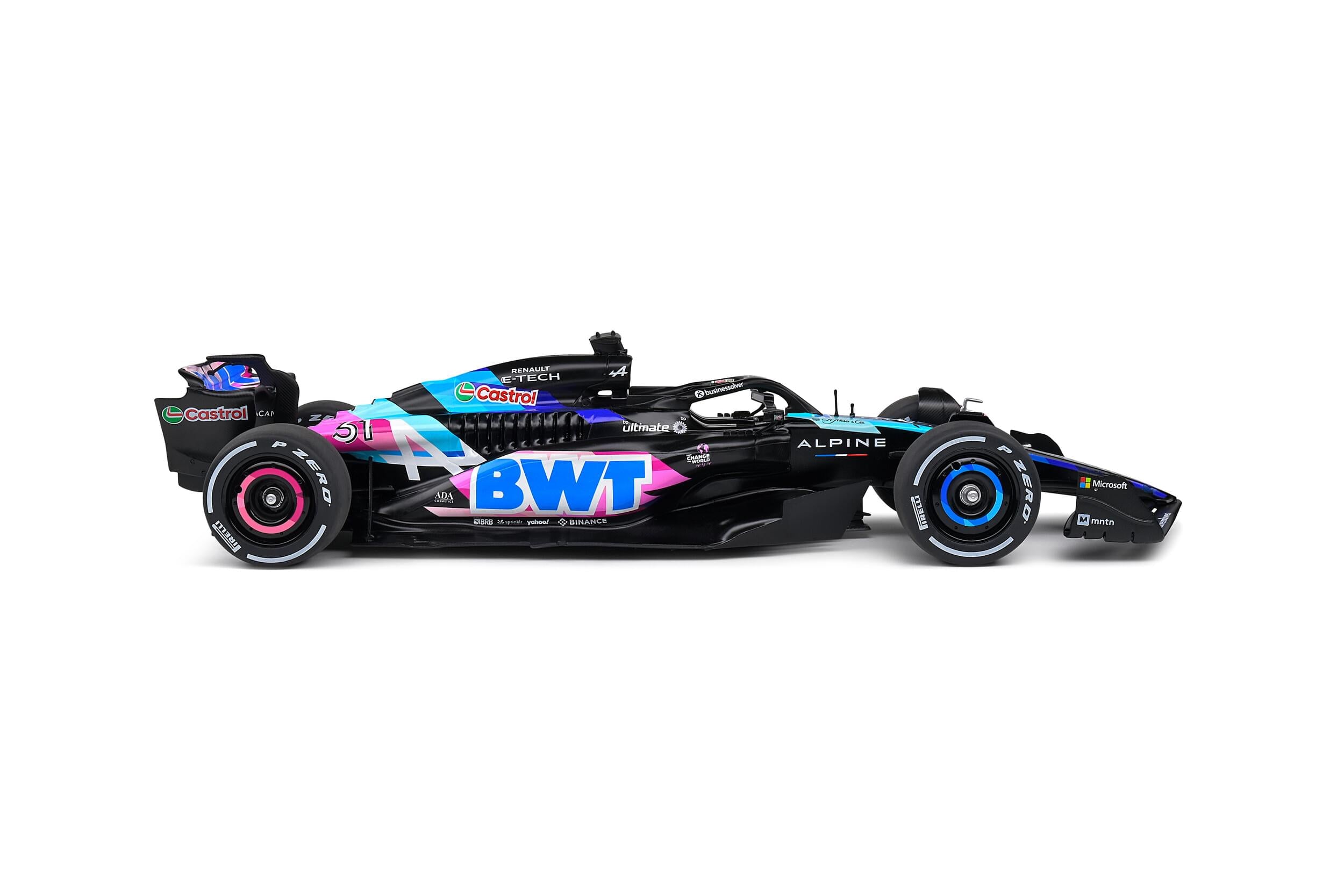 Solido S1811003 Voiture miniature collection 1/18 Alpine Alpine A524 Presentation – 2024 – E.OCON