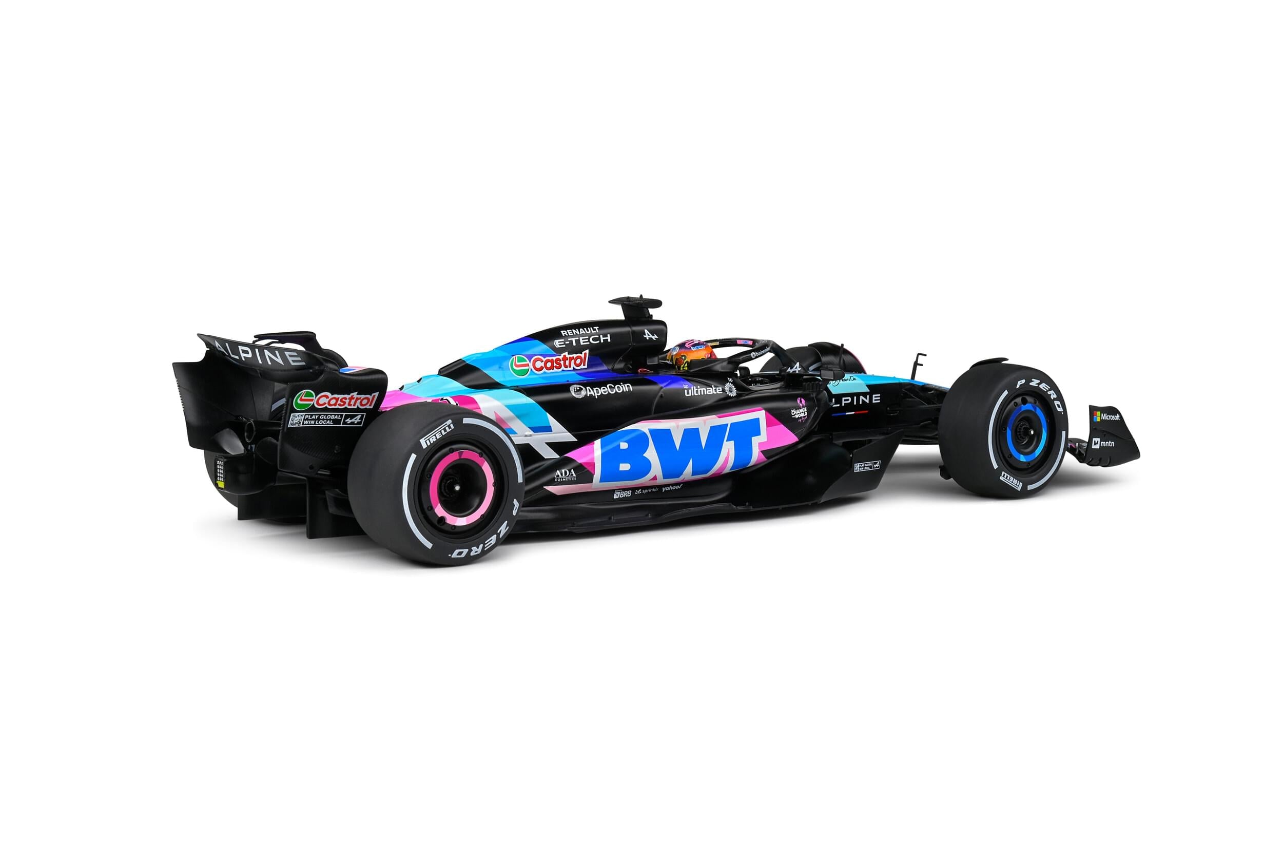 Solido S1814001 Voiture miniature collection 1/18 Alpine F1 Team A524 – MIAMI GP – 2024 – E.OCON