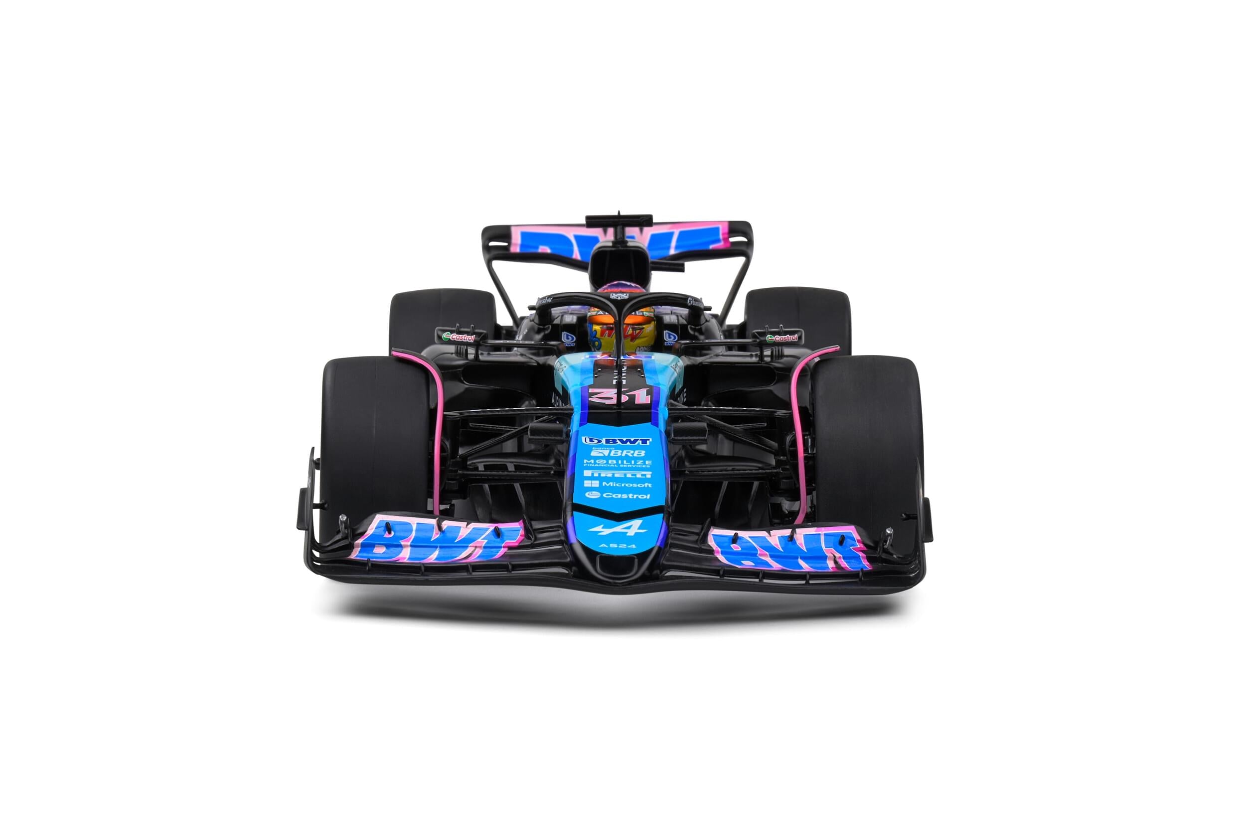 Solido S1814001 Voiture miniature collection 1/18 Alpine F1 Team A524 – MIAMI GP – 2024 – E.OCON