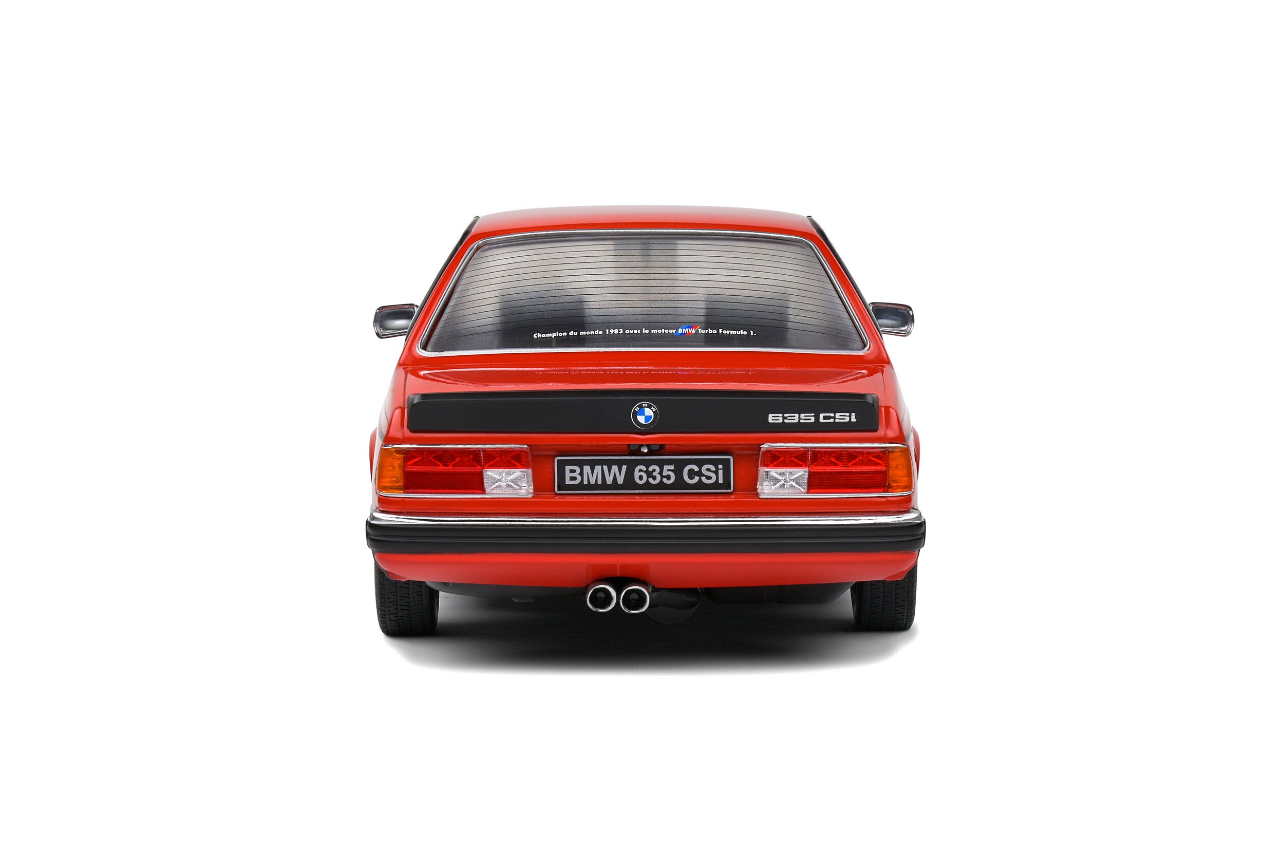 Solido S1810301 Voiture miniature collection 1/18 BMW 635 CSI (E24) – Henna Red – 1984