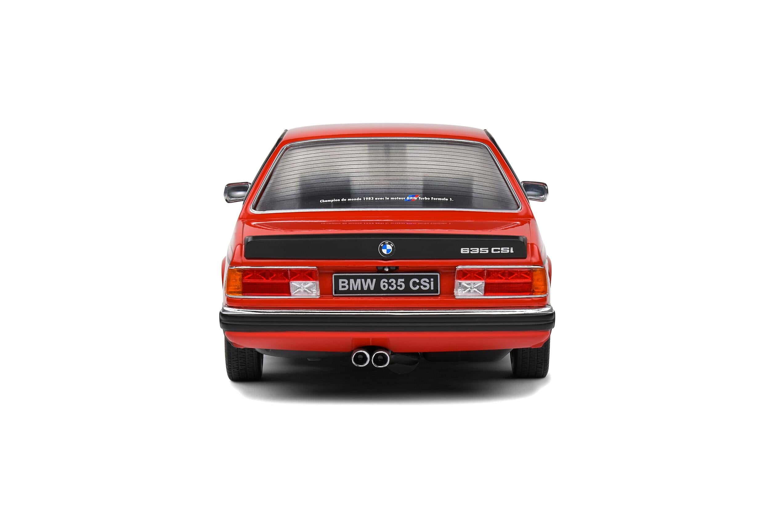 Solido S1810301 Voiture miniature collection 1/18 BMW 635 CSI (E24) – Henna Red – 1984