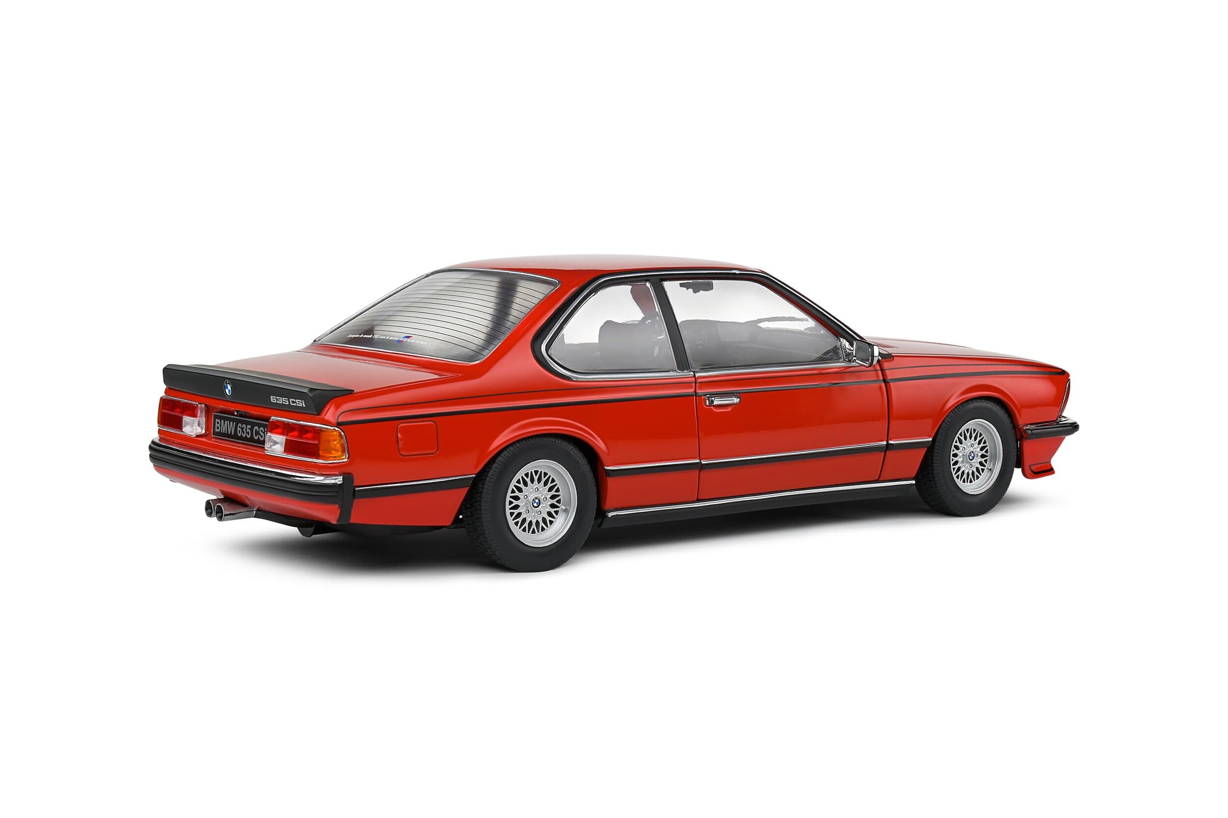 Solido S1810301 Voiture miniature collection 1/18 BMW 635 CSI (E24) – Henna Red – 1984