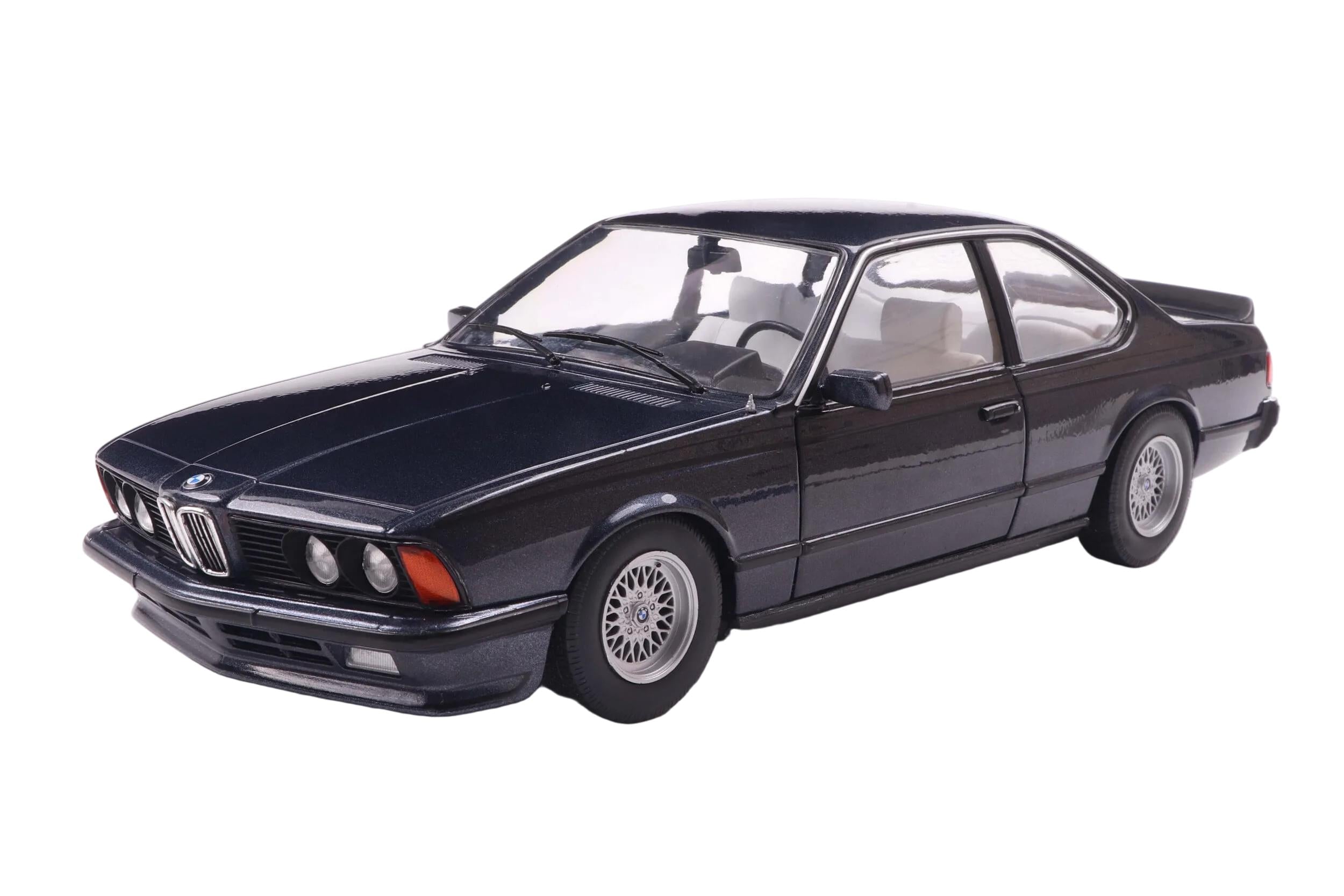 Solido S1810306 Voiture miniature collection 1/18 BMW 635 CSI – Macau Blue – 1984