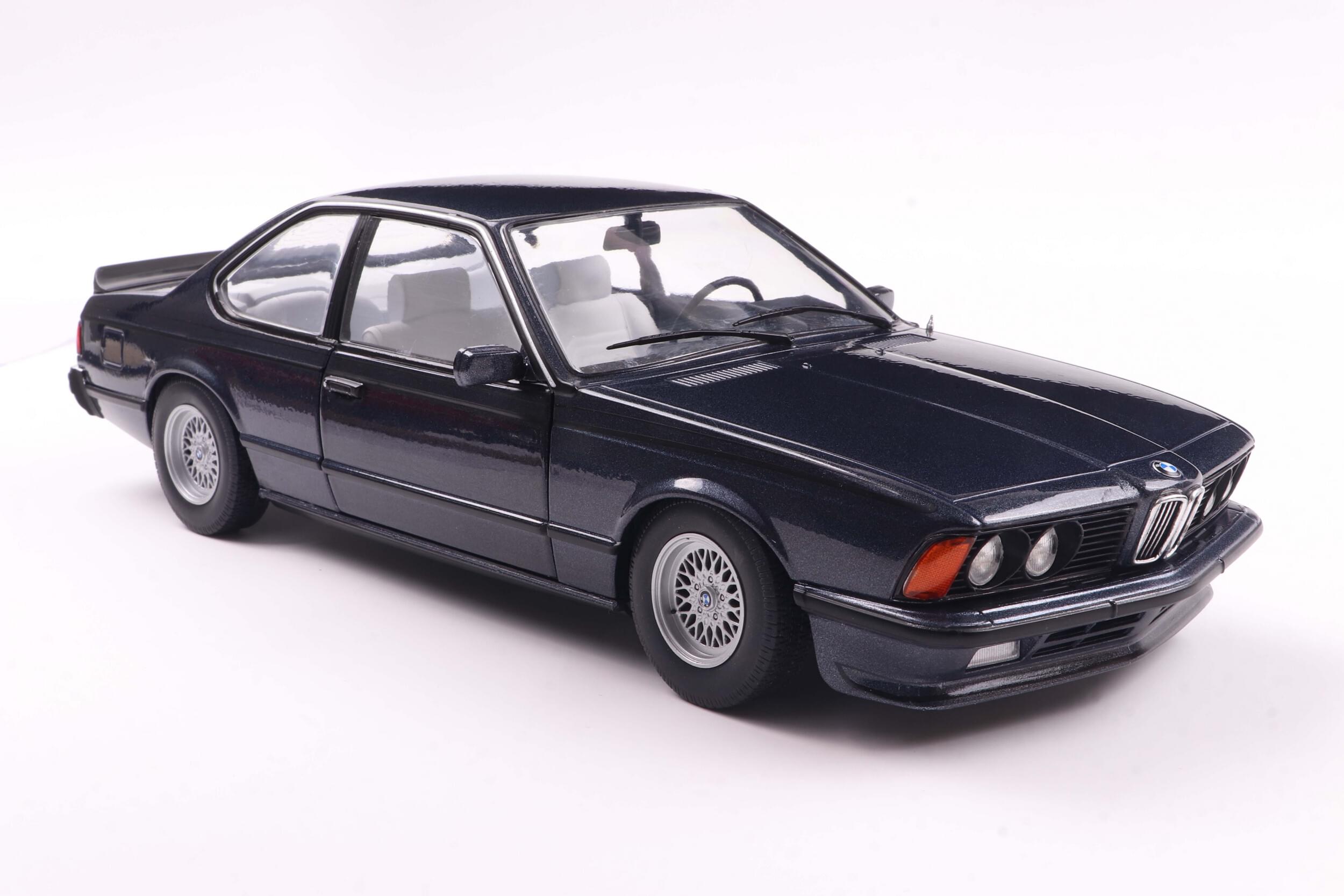 Solido S1810306 Voiture miniature collection 1/18 BMW 635 CSI – Macau Blue – 1984