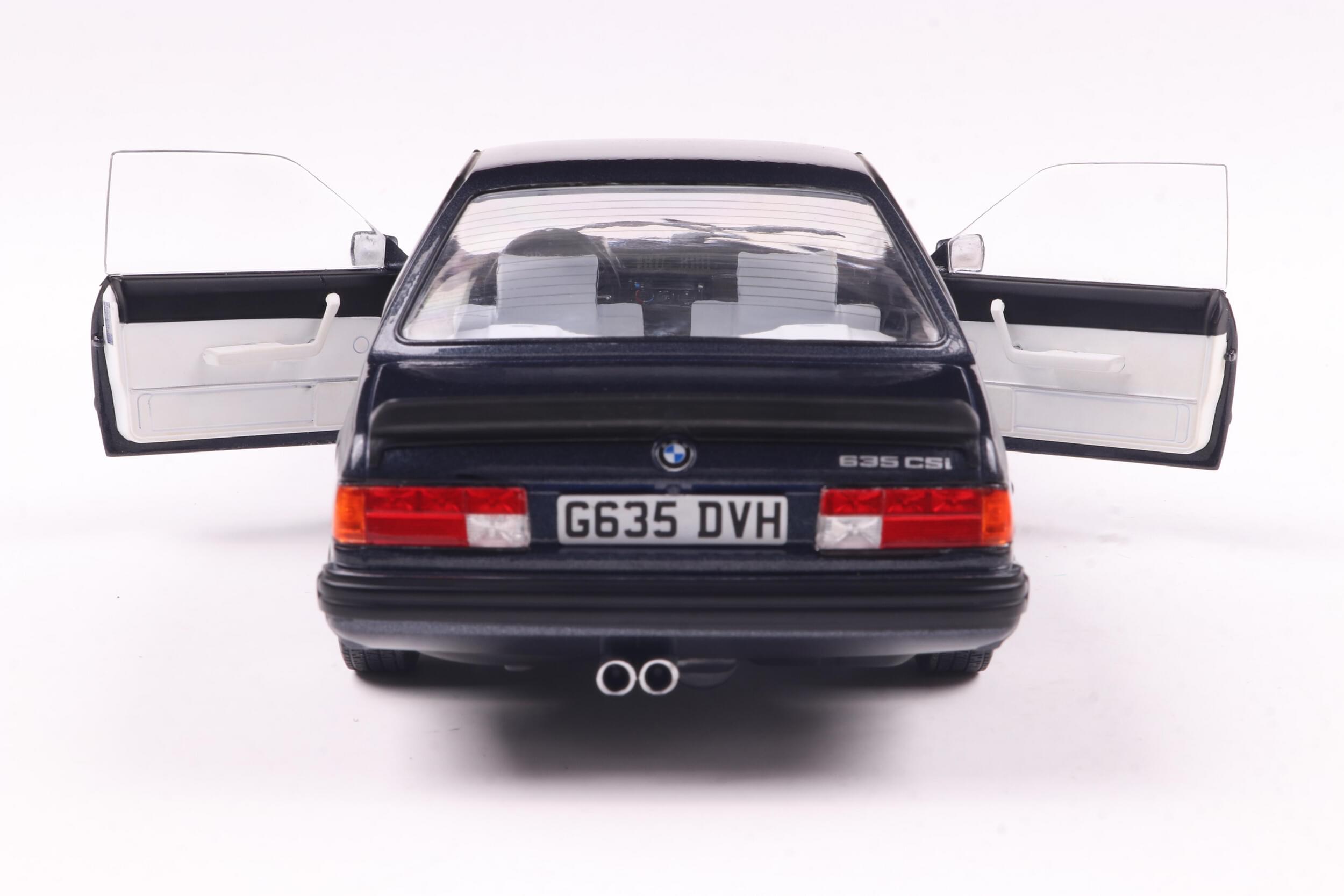 Solido S1810306 Voiture miniature collection 1/18 BMW 635 CSI – Macau Blue – 1984