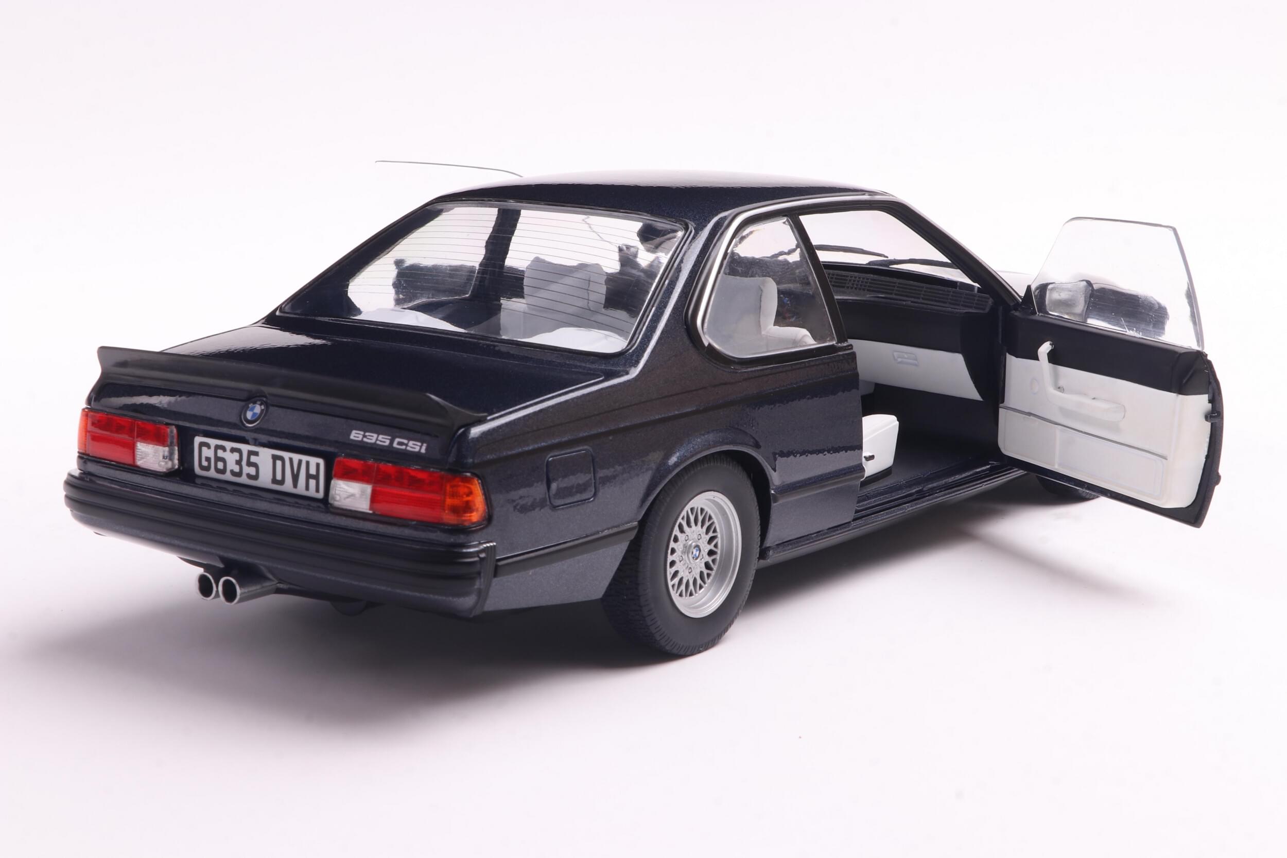 Solido S1810306 Voiture miniature collection 1/18 BMW 635 CSI – Macau Blue – 1984