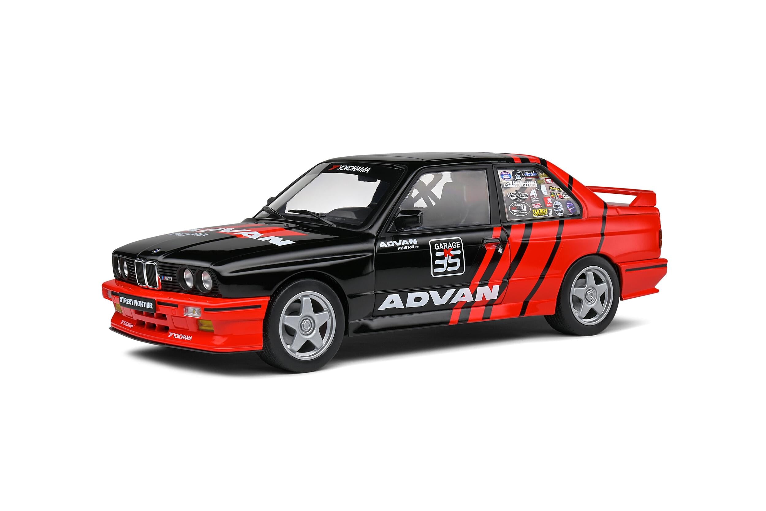 Solido S1801521 Voiture miniature collection 1/18 BMW E30 M3 Drift Team – 1990
