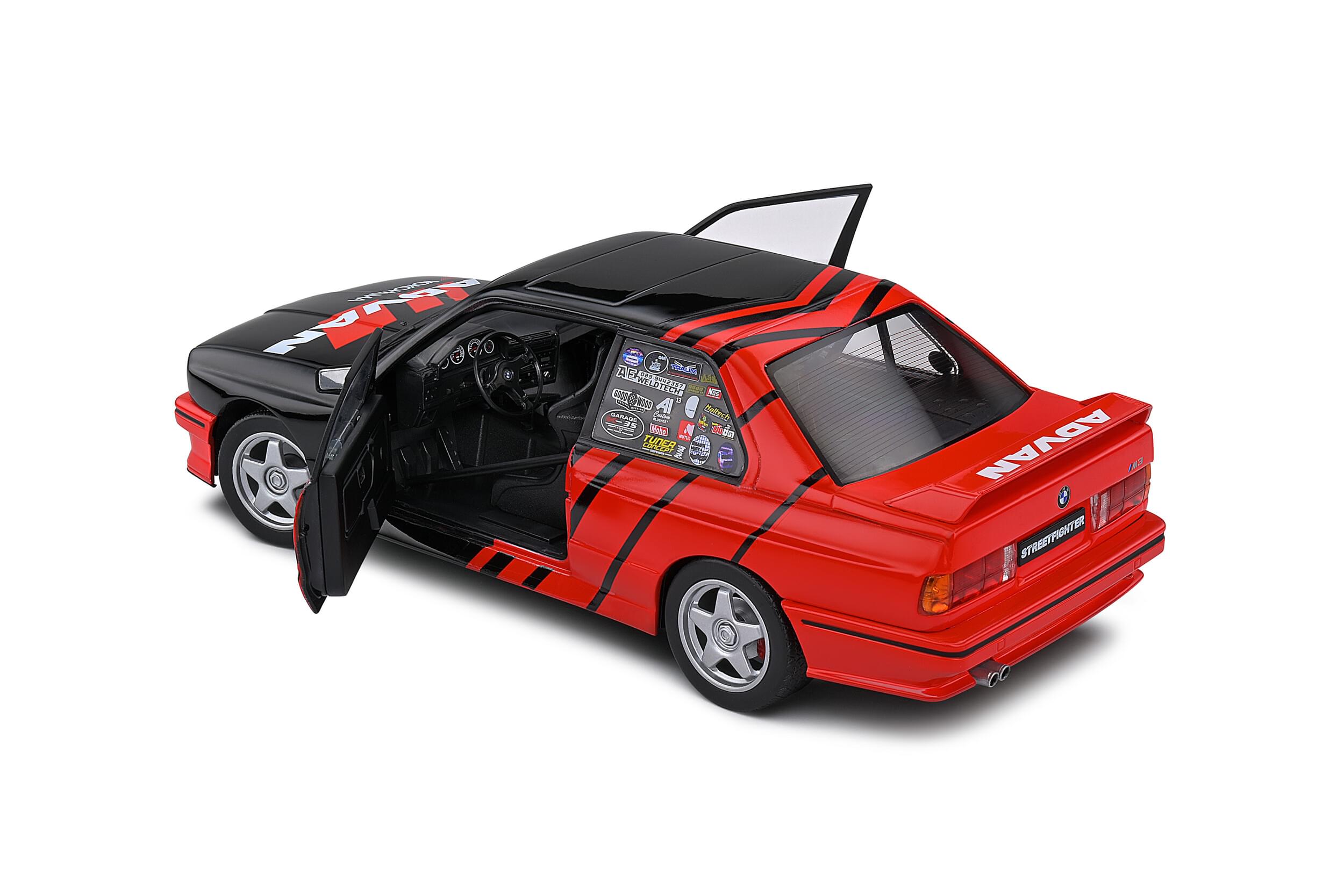 Solido S1801521 Voiture miniature collection 1/18 BMW E30 M3 Drift Team – 1990