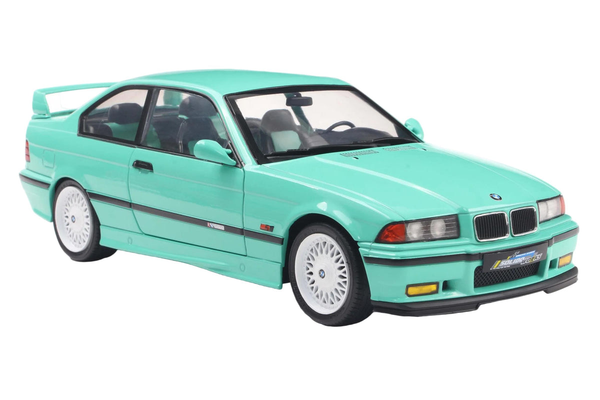 Solido S1803917 Voiture miniature collection 1/18 BMW M3 Coupe jaune dakar 1991 - Breizh Modélisme.