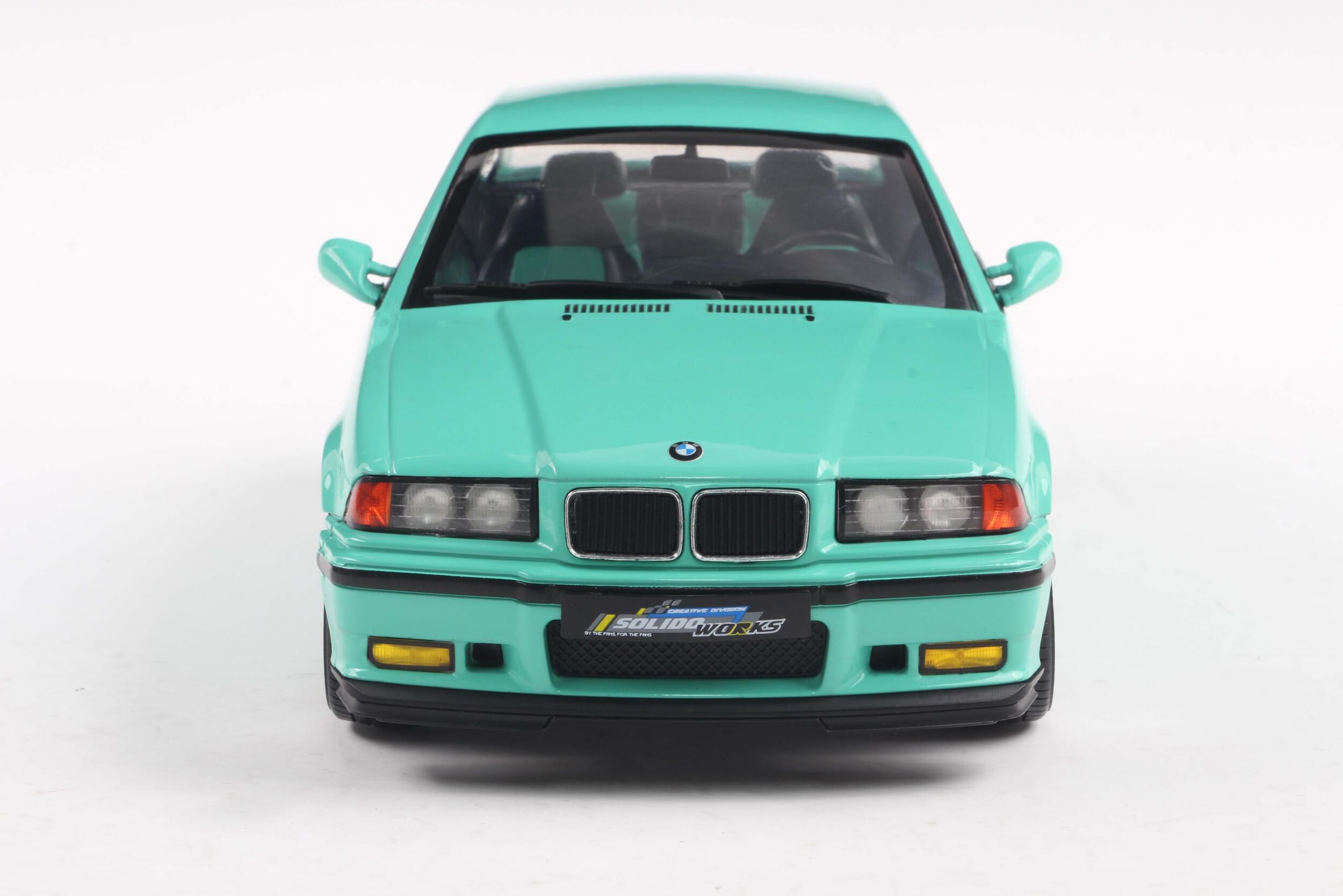 Solido S1803917 Voiture miniature collection 1/18 BMW M3 Coupe jaune dakar 1991 - Breizh Modélisme.