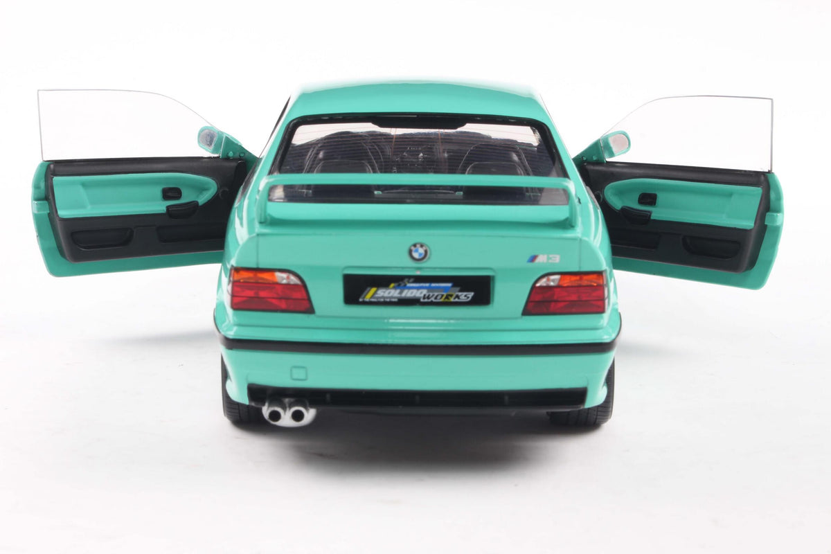 Solido S1803917 Voiture miniature collection 1/18 BMW M3 Coupe jaune dakar 1991 - Breizh Modélisme.