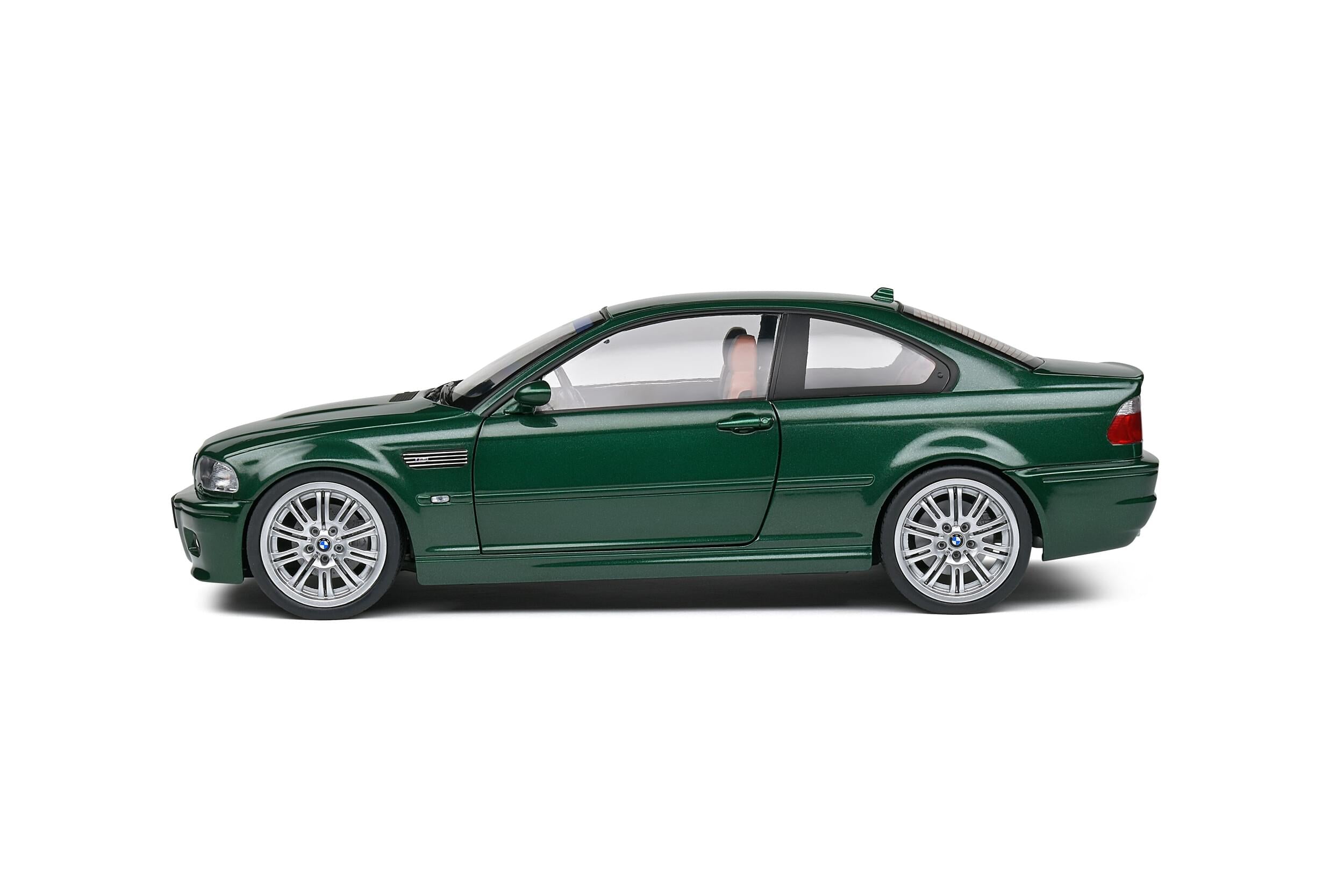 Solido S1806507 miniature collection 1/18 BMW E46 M3 Coupe Oxford Green 2000 - Breizh Modélisme.