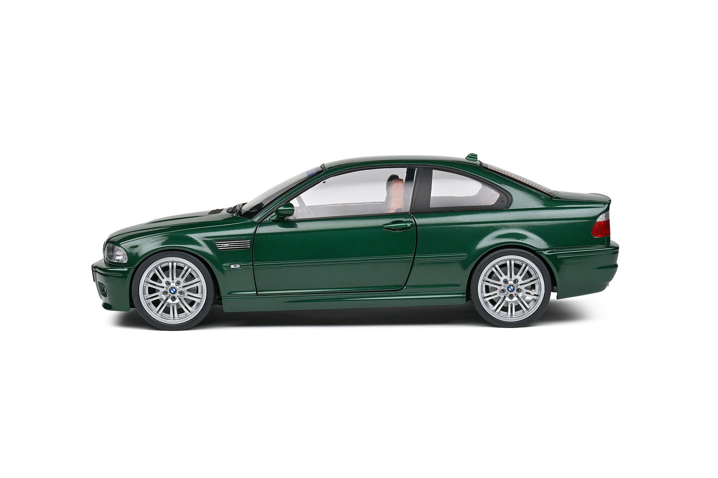 Solido S1806507 miniature collection 1/18 BMW E46 M3 Coupe Oxford Green 2000 - Breizh Modélisme.