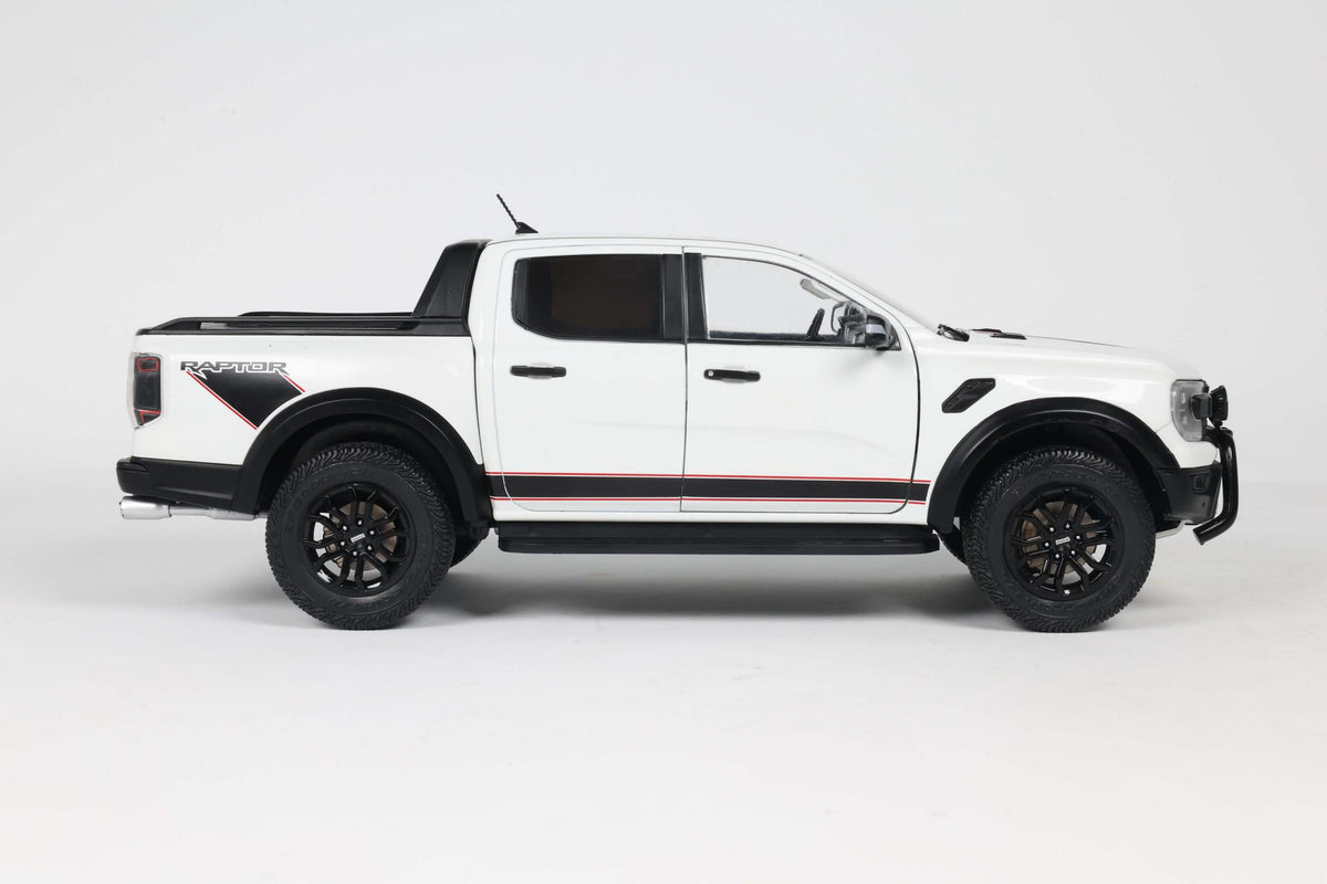 Solido S1813904 miniature collection 1/18 Ford Ranger Raptor Ice blanc 2024 - Breizh Modélisme.