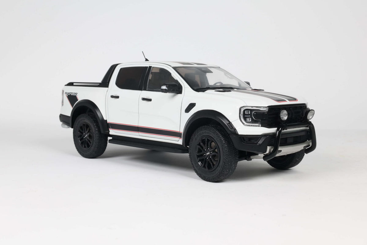 Solido S1813904 miniature collection 1/18 Ford Ranger Raptor Ice blanc 2024 - Breizh Modélisme.