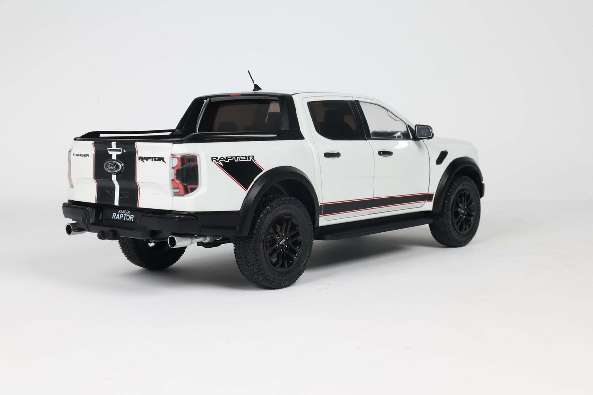 Solido S1813904 miniature collection 1/18 Ford Ranger Raptor Ice blanc 2024 - Breizh Modélisme.