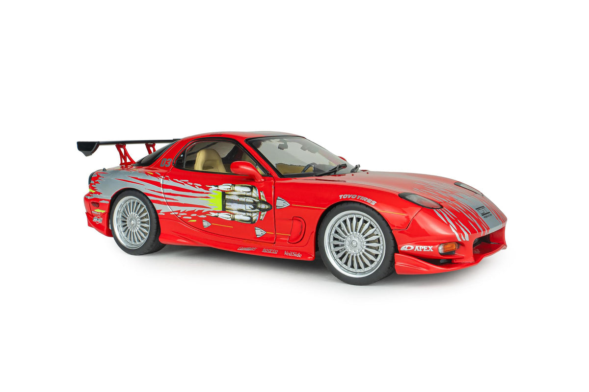 Solido S1810610A Voiture miniature collection 1/18 Mazda RX7 FD3RS Fast and Furious 1 DOM 1999