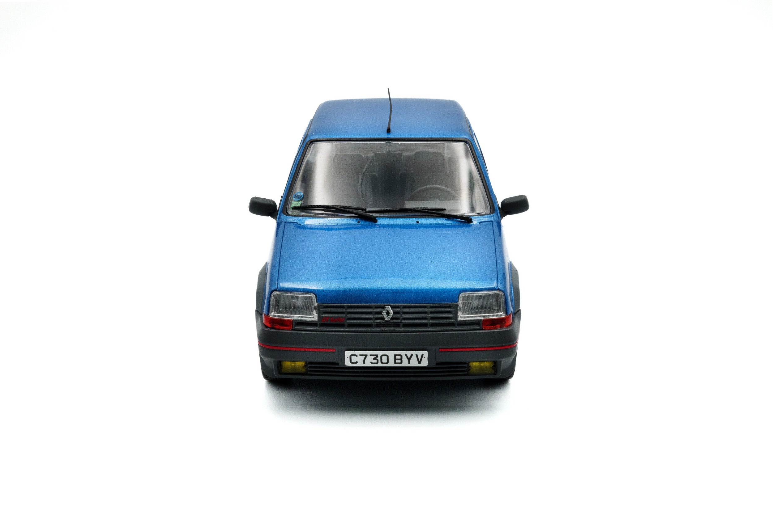 Solido S1810004 Voiture miniature collection 1/18 Renault 5 GT Turbo MK1 – Bleu Alpine – 1985