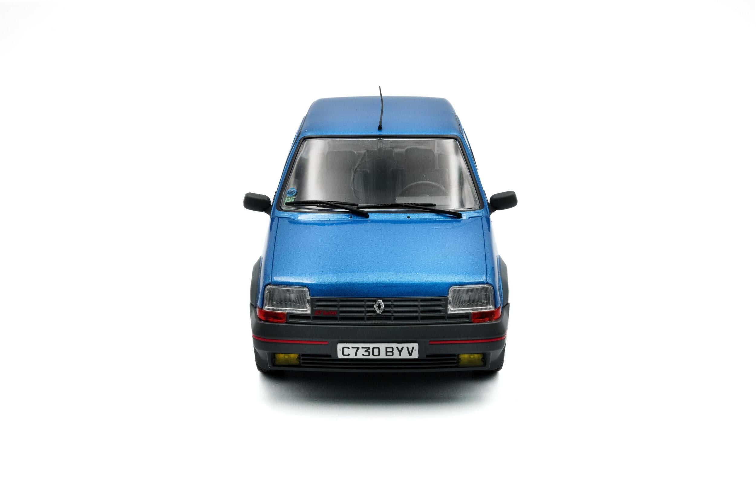 Solido S1810004 Voiture miniature collection 1/18 Renault 5 GT Turbo MK1 – Bleu Alpine – 1985