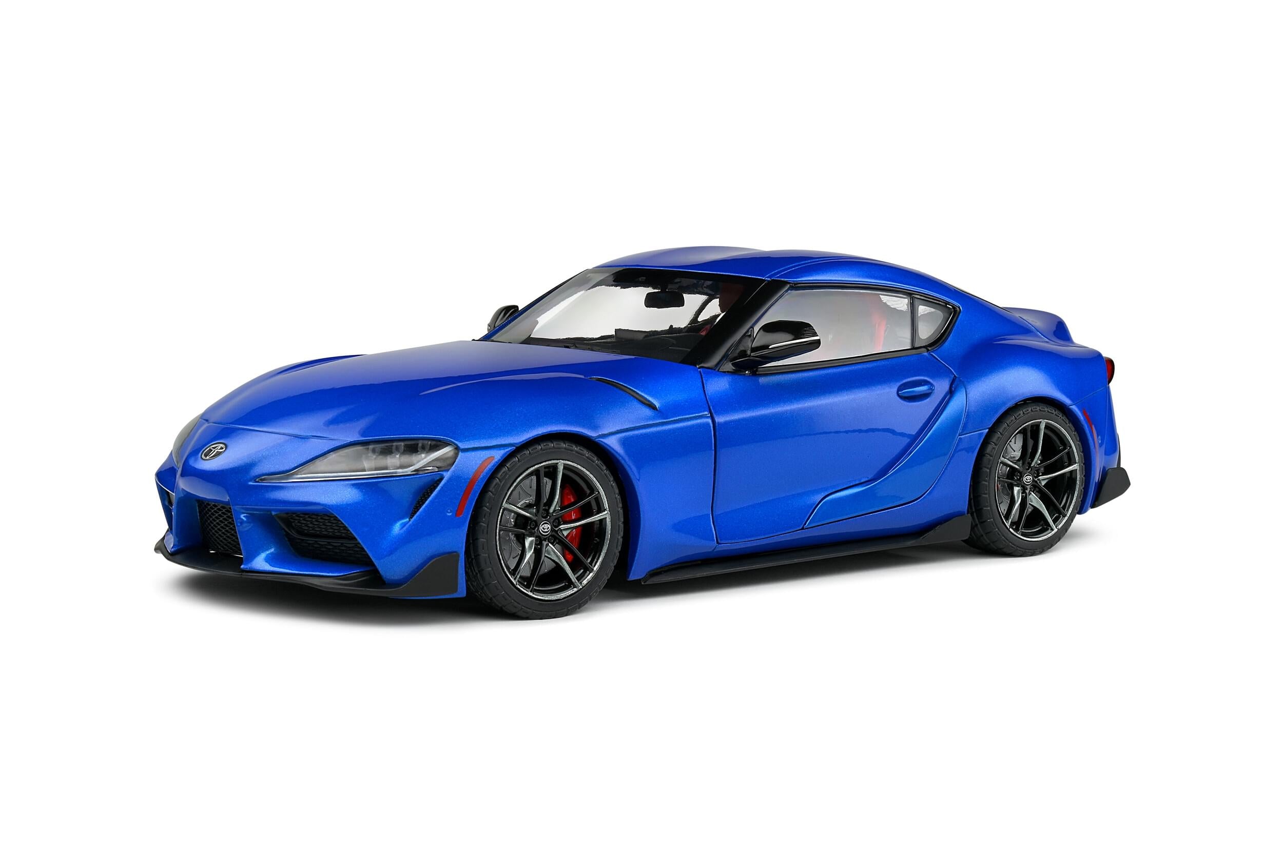 Solido S1809003 Voiture miniature collection 1/18 Toyota GR Supra – Horizon Blue Metallic – 2021