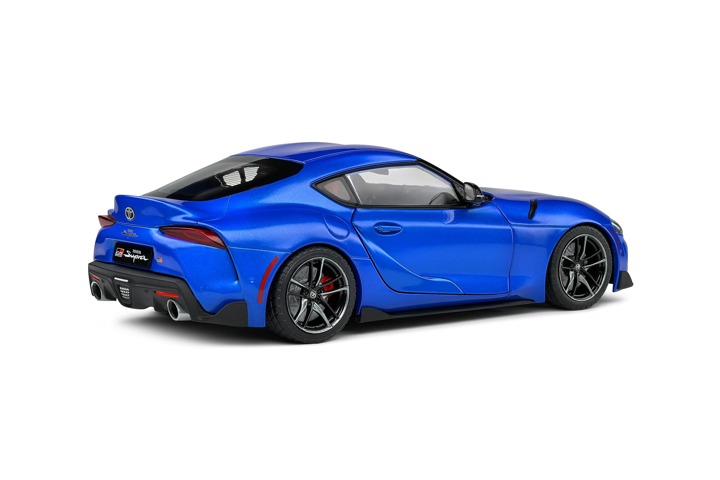 Solido S1809003 Voiture miniature collection 1/18 Toyota GR Supra – Horizon Blue Metallic – 2021