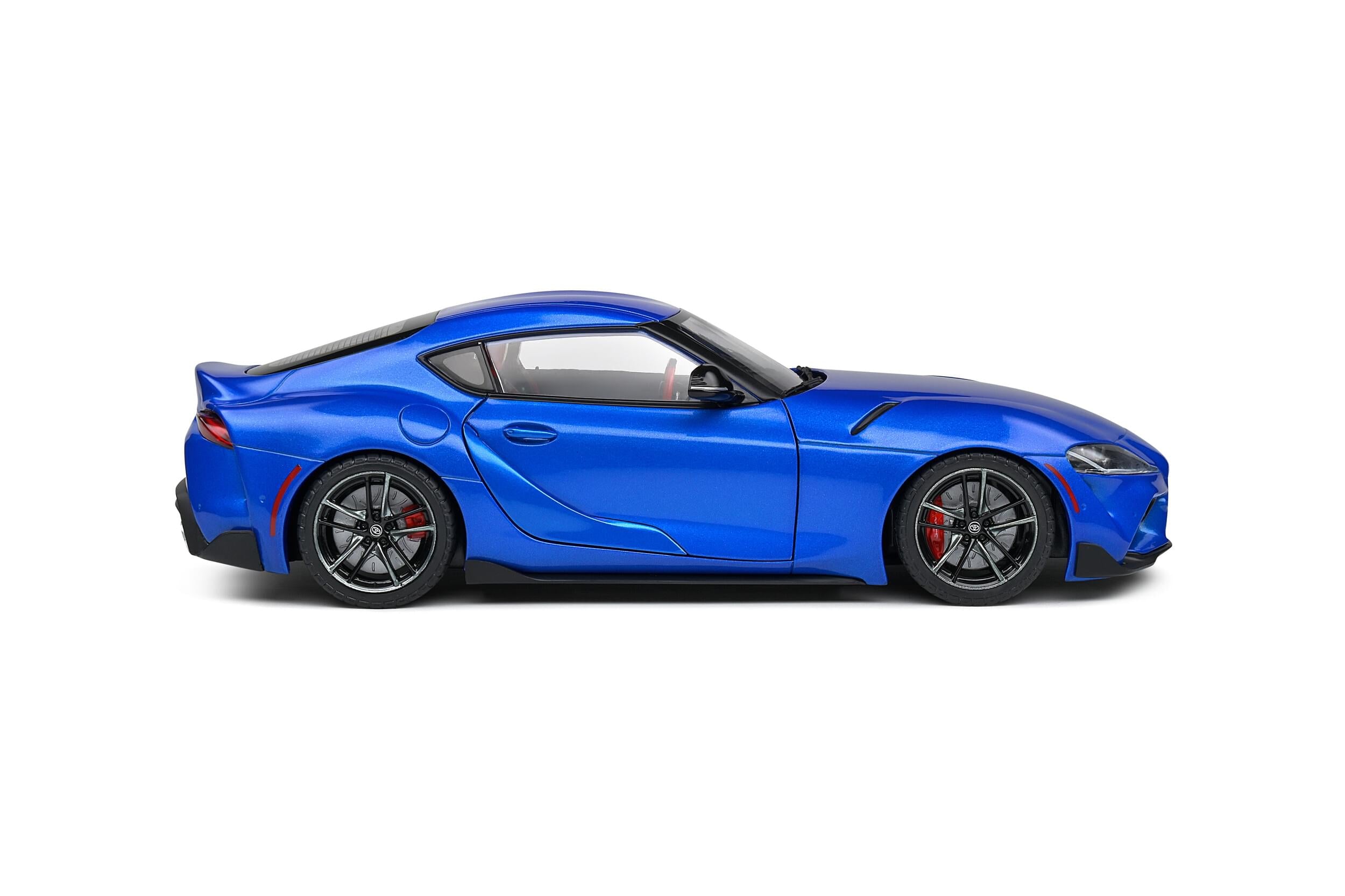 Solido S1809003 Voiture miniature collection 1/18 Toyota GR Supra – Horizon Blue Metallic – 2021