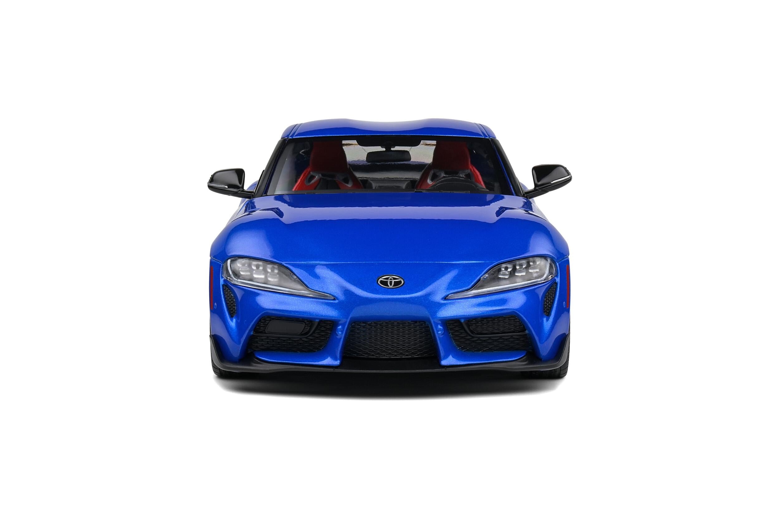Solido S1809003 Voiture miniature collection 1/18 Toyota GR Supra – Horizon Blue Metallic – 2021