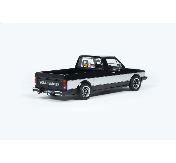 Solido S1803513 Voiture miniature collection 1/18 Volkswagen Caddy Mk.1 Solido Works noire 1982 - Breizh Modélisme.