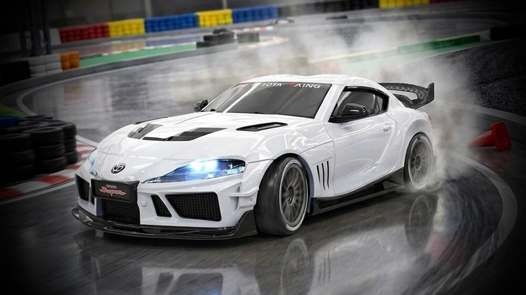Voiture drift Supra 1/43 4WD RTR blanc - 10043