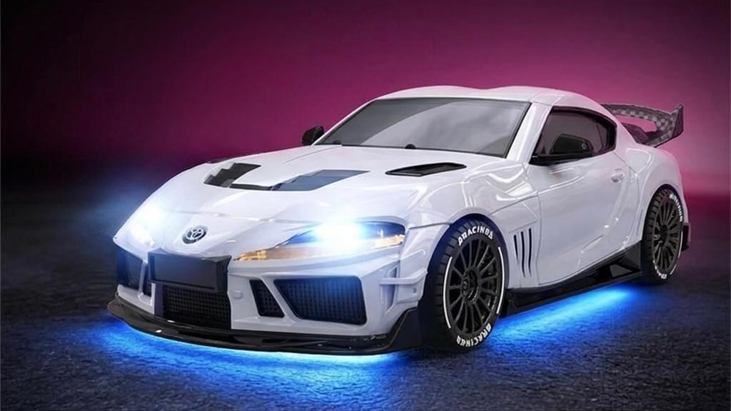 Voiture drift Supra 1/43 4WD RTR blanc - 10043