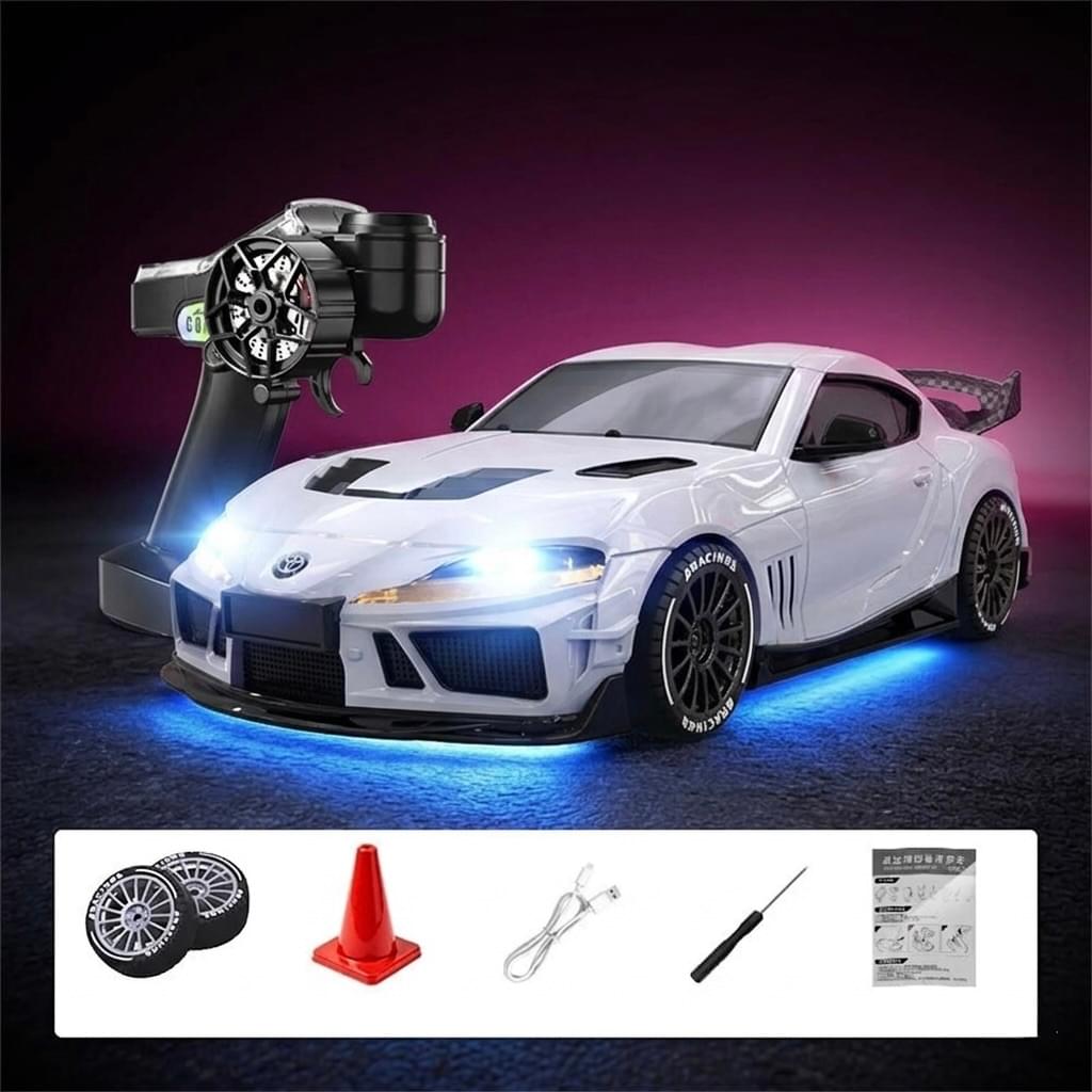 Voiture drift Supra 1/43 4WD RTR blanc - 10043