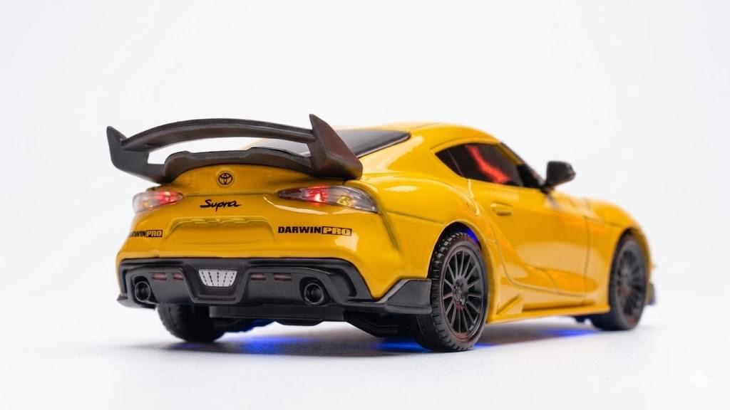 Voiture drift Supra 1/43 4WD RTR blanc - 10043 - Breizh Modélisme.
